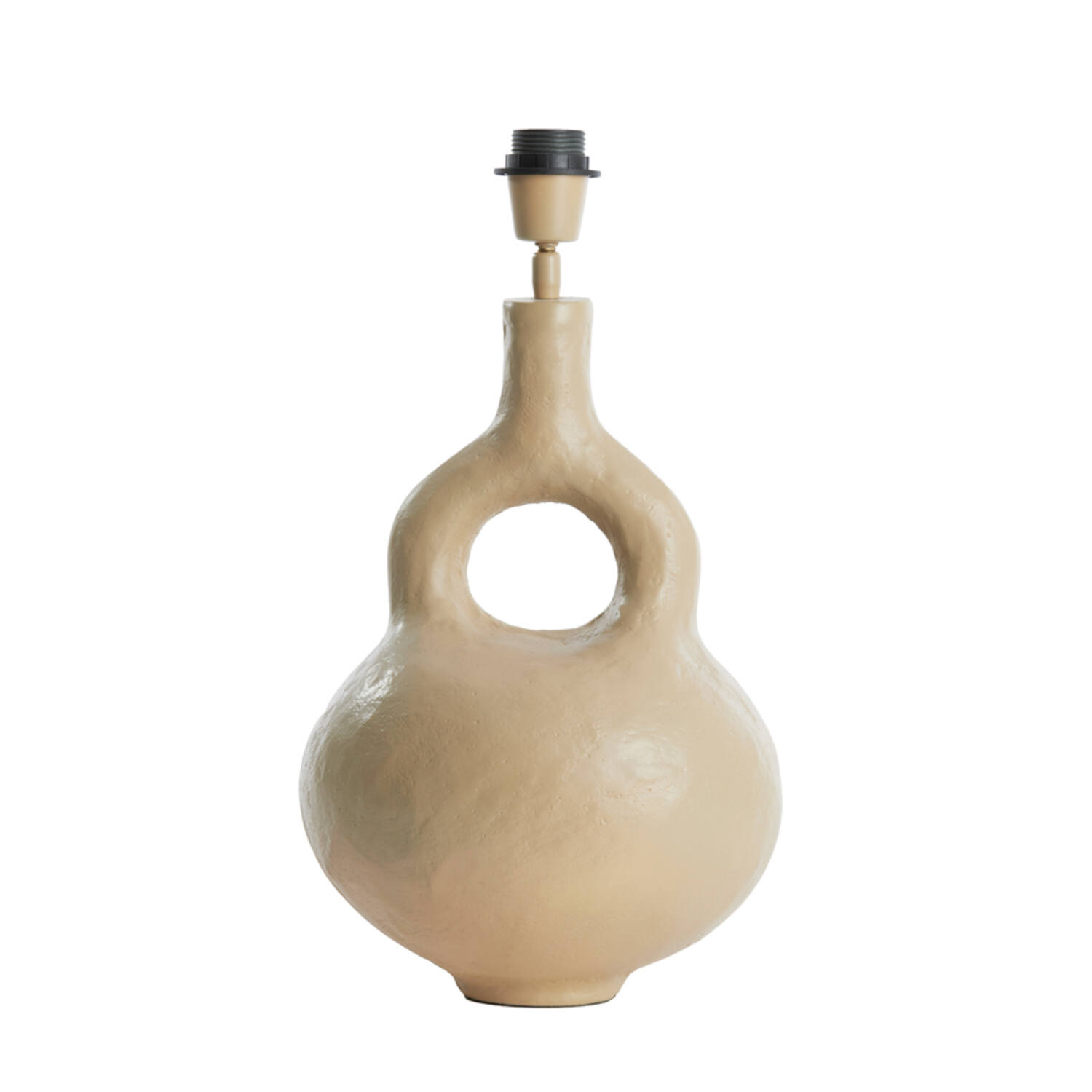 Beige runder Lampenfuß Light & Living Imola