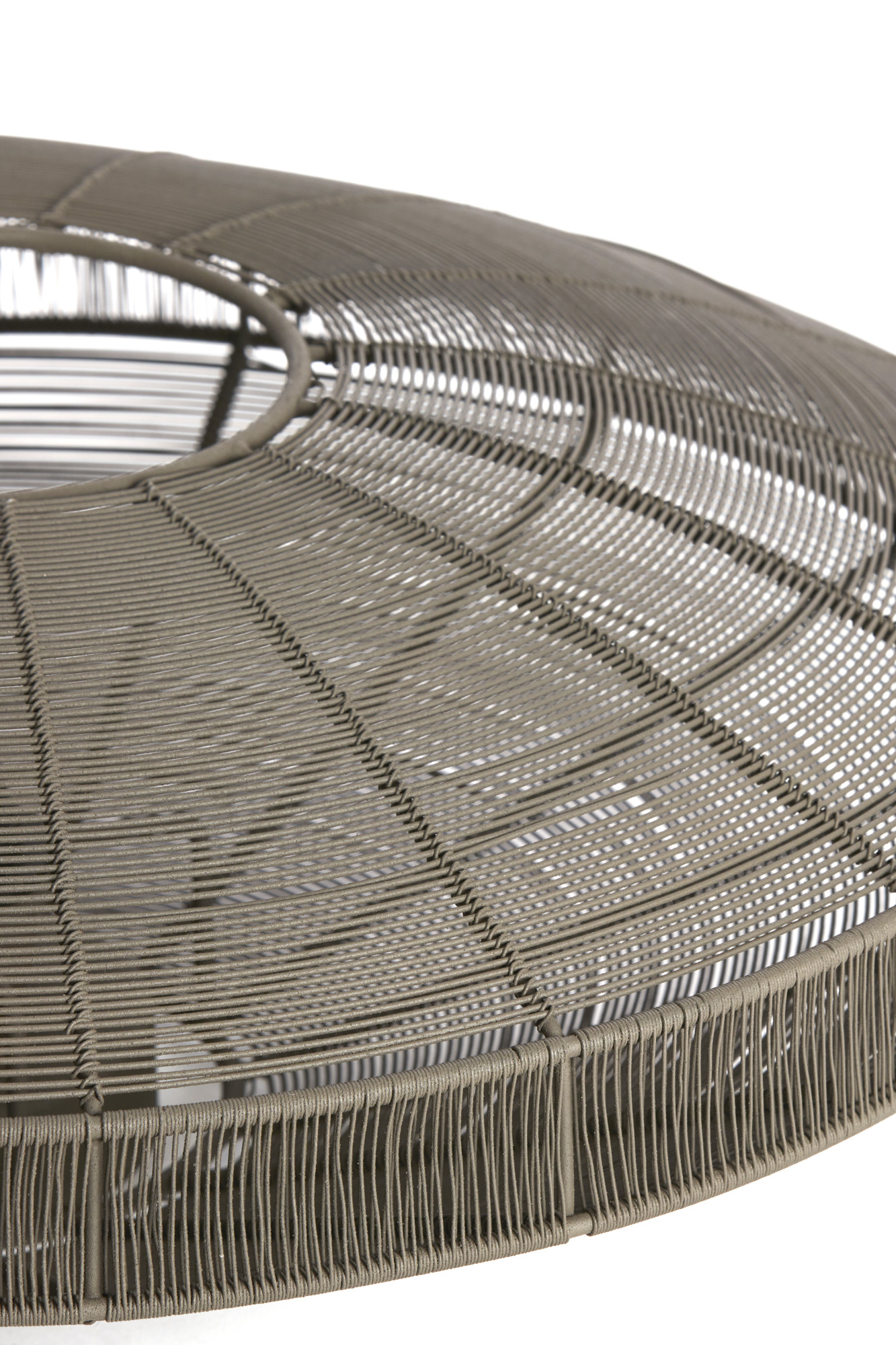 Ovale Deckenleuchte schwarz mit modernem Look Light & Living Bahala – B. 51 cm – Bild 4