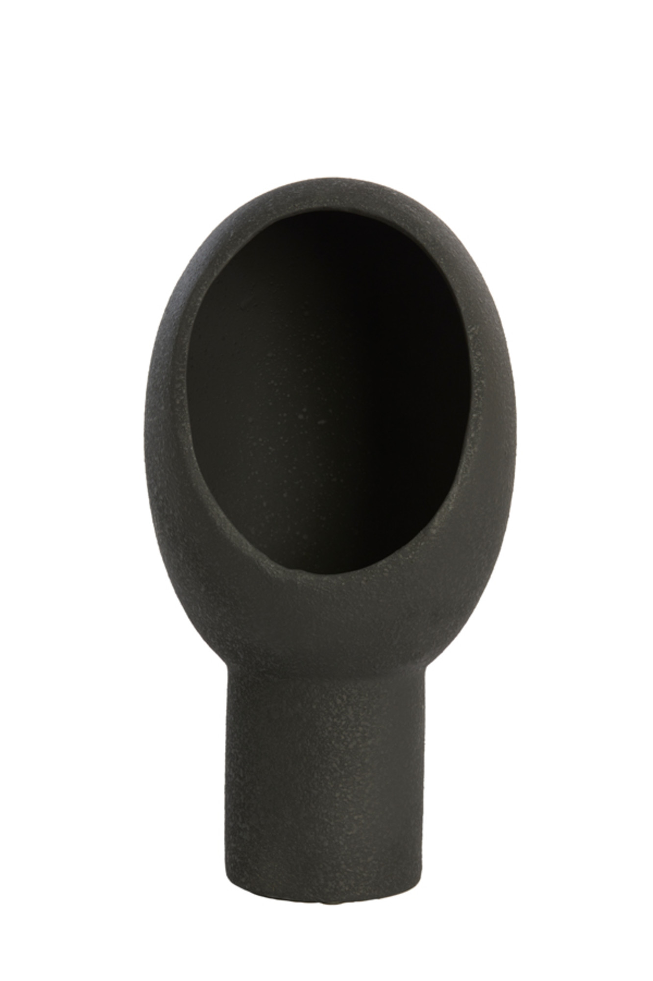 Ovale Zement-Tischlampe in Schwarz Light & Living Monk – Bild 3