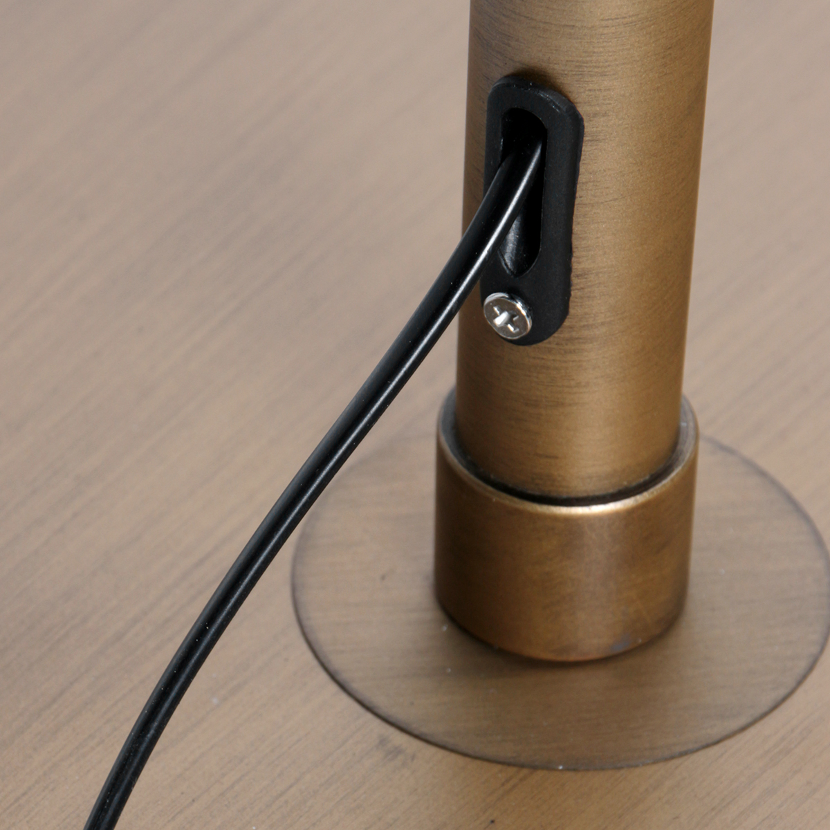 Bogenlampe Bronze mit weißem Stoffschirm Steinhauer Sparkled Light – Bild 14