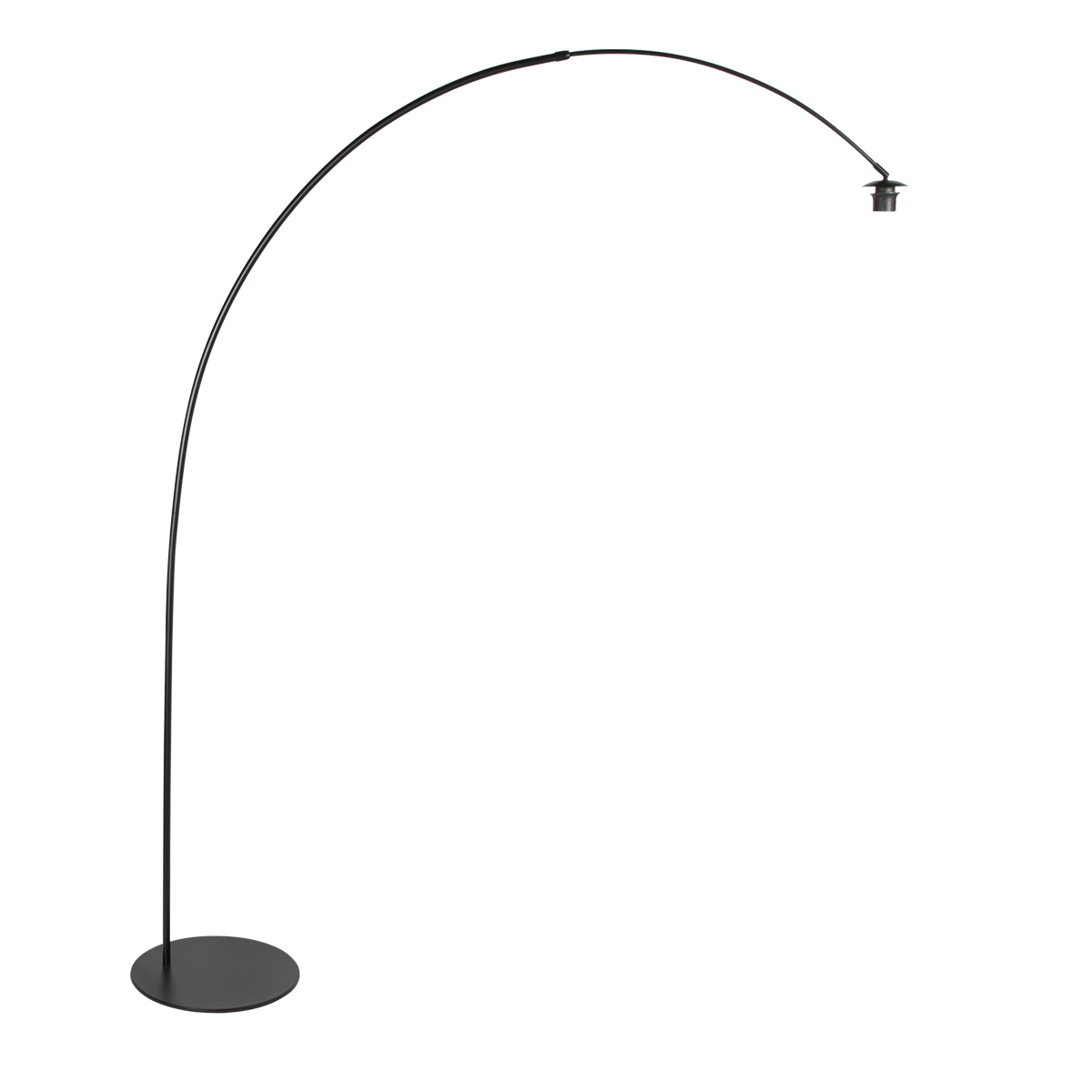 Schwarze Lampe mit Bambus-Geflecht Anne Lighting Curve – Bild 6