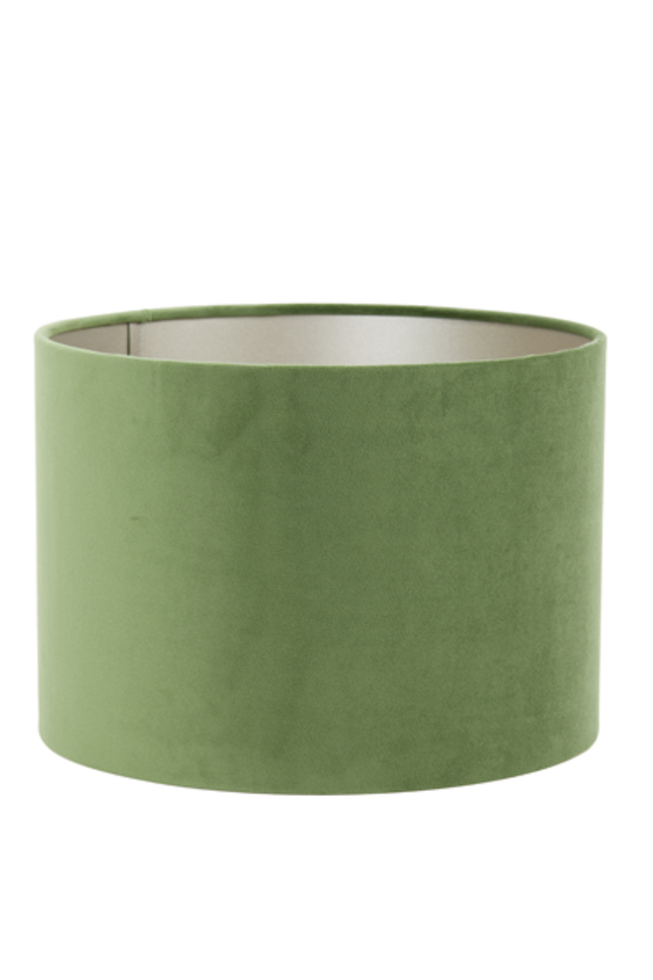 Zylindrische grüne Lampenschirm Light & Living Velours – Bild 2