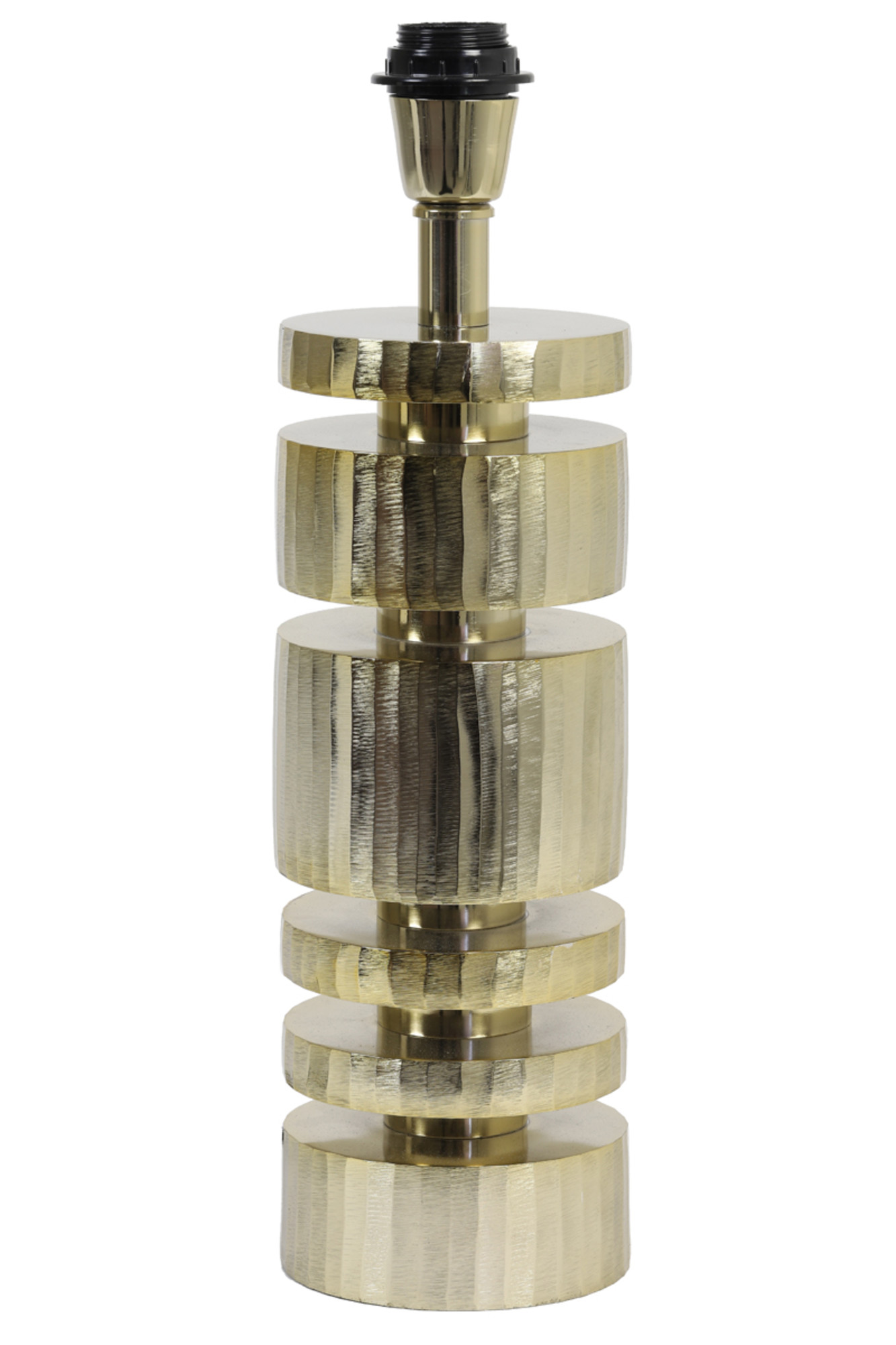 Struktur der goldenen Lampenfuß Light & Living Jaisa – Bild 2