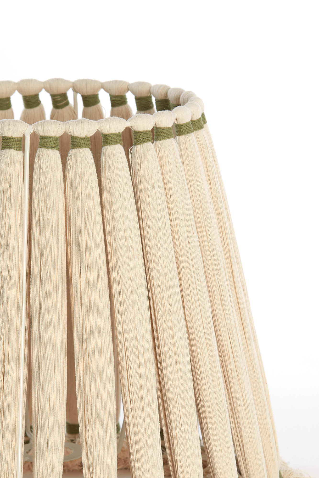 Beige Lampenschirm im Boho-Stil Light & Living Loa – Bild 5