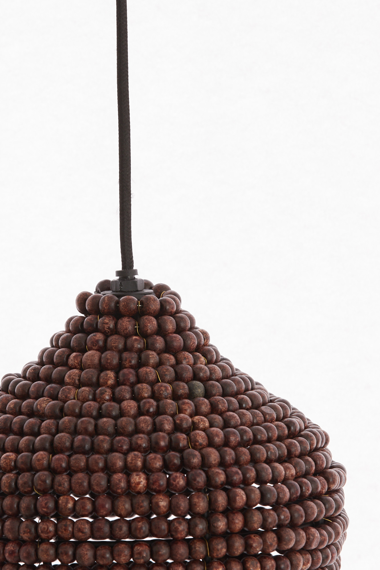 Dekorative Holzperlen-Hängelampe Light & Living Kalenga – Bild 4