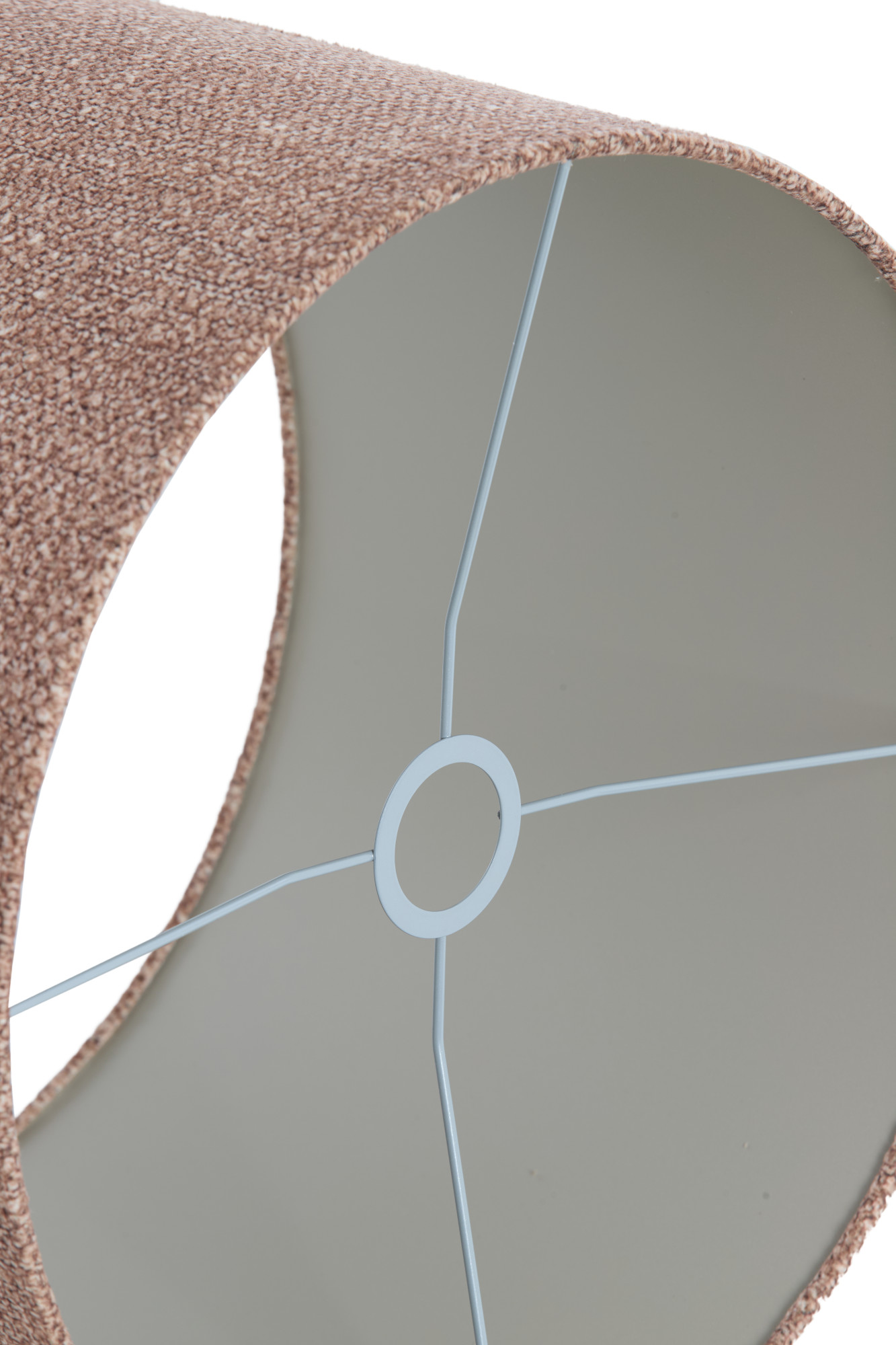 Zylindrische braune Stoffschirm Light & Living Brandy – Bild 5