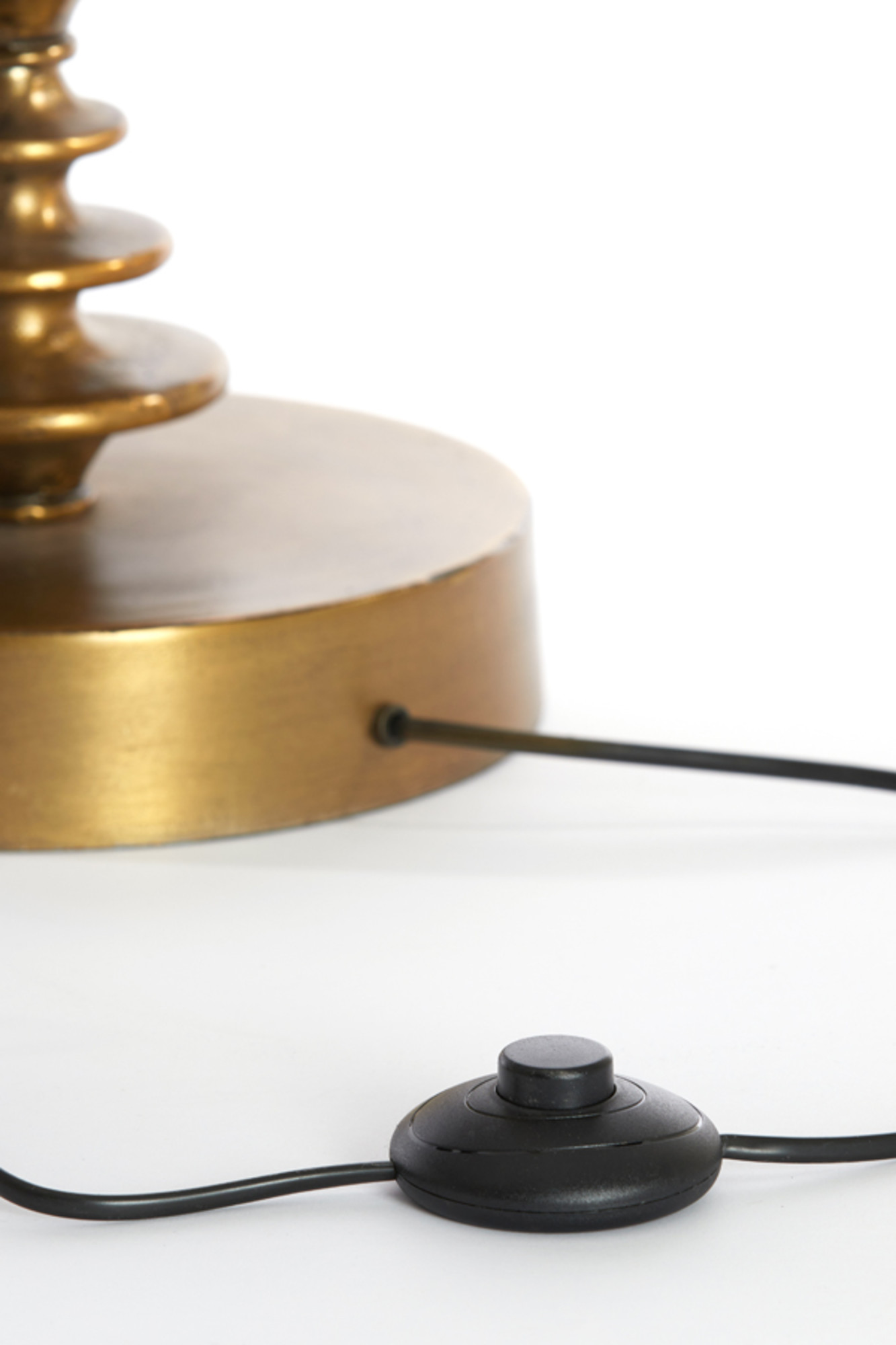 Lange braune moderne Lampenfuß Light & Living Stevie – Bild 7