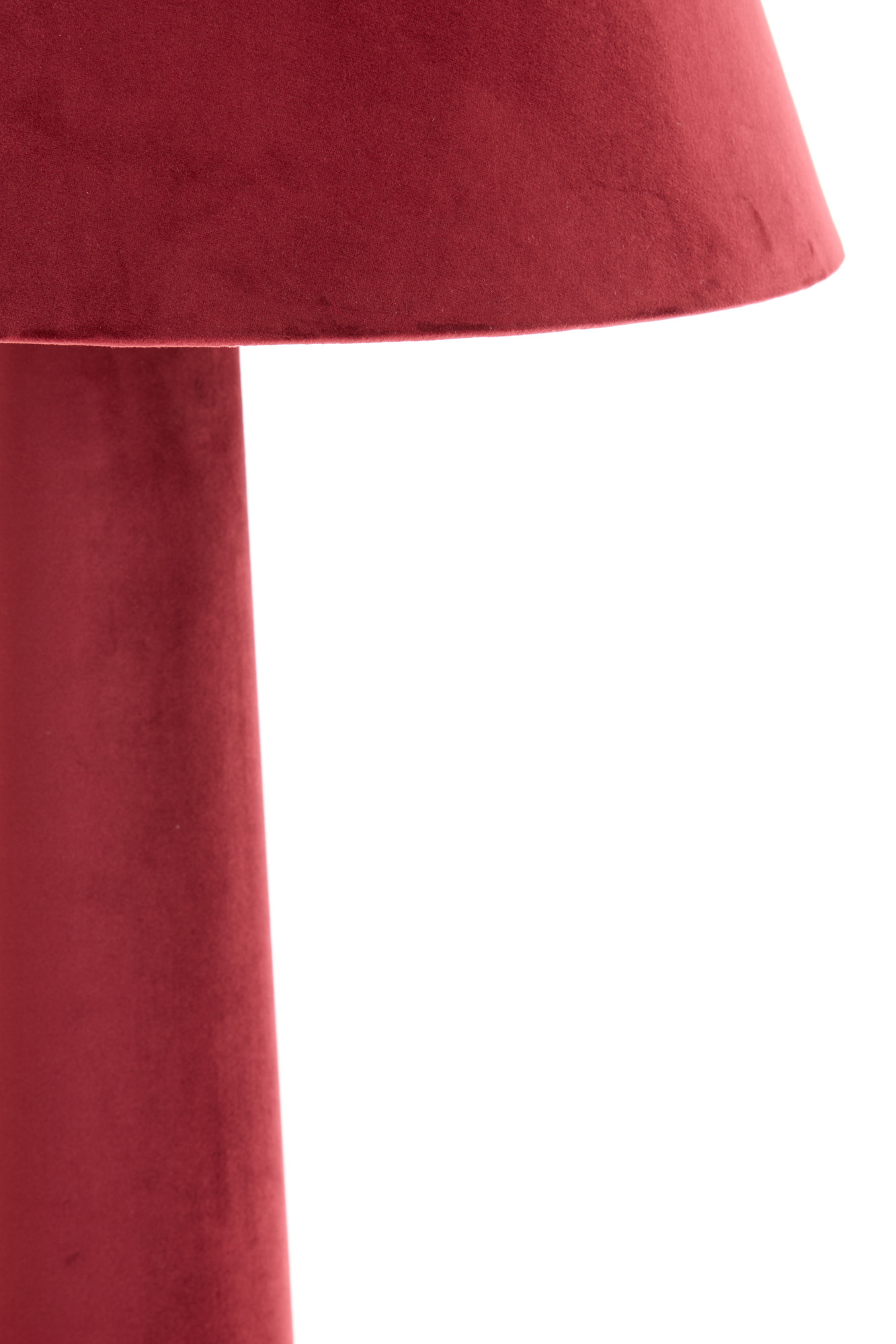 Stehlampe in Kegelform mit orangefarbenem Stoffschirm Light & Living Devia – Bild 5