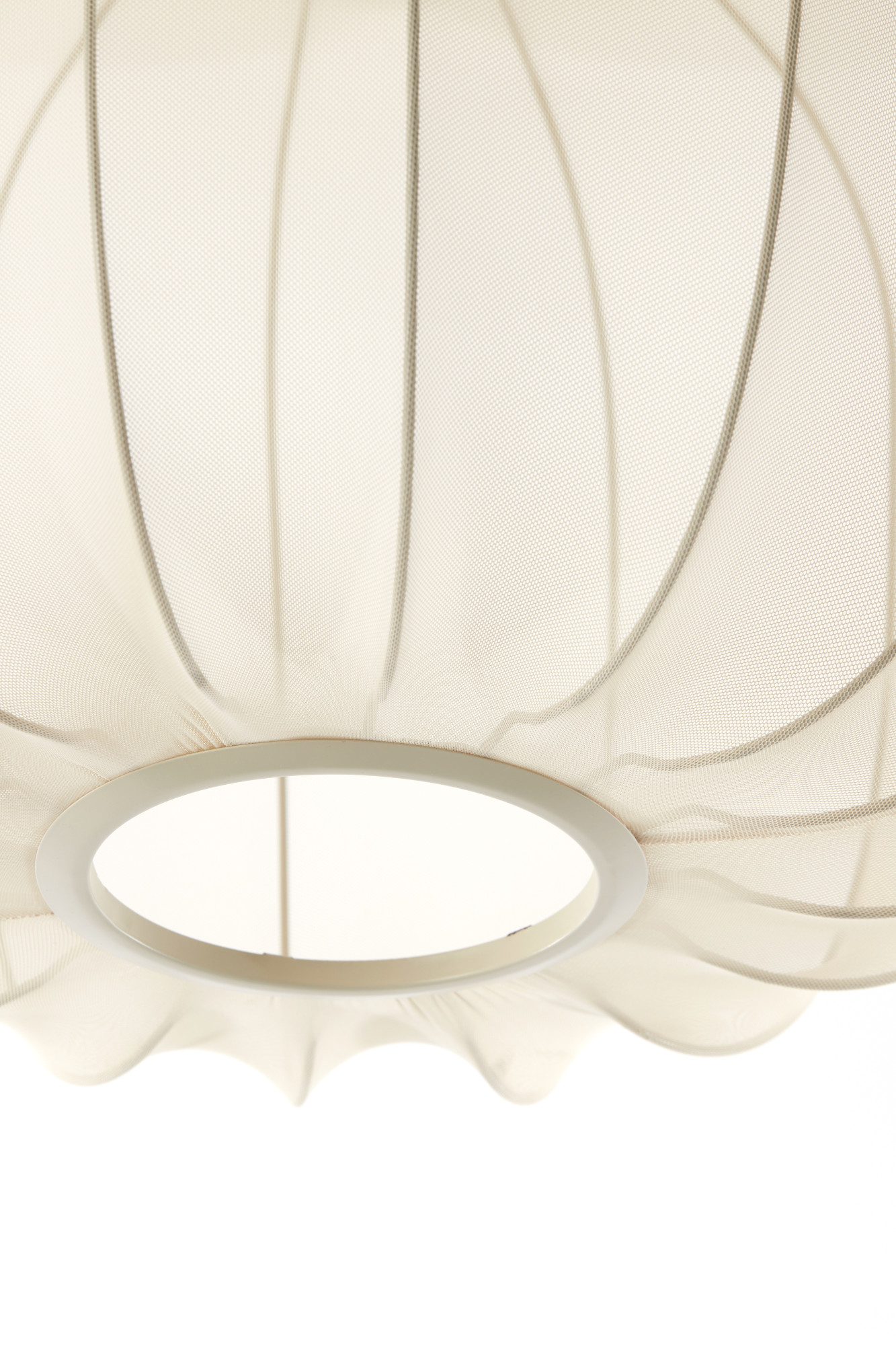 Beige Lampenschirm ovale Form Light & Living Plumeria – Bild 7