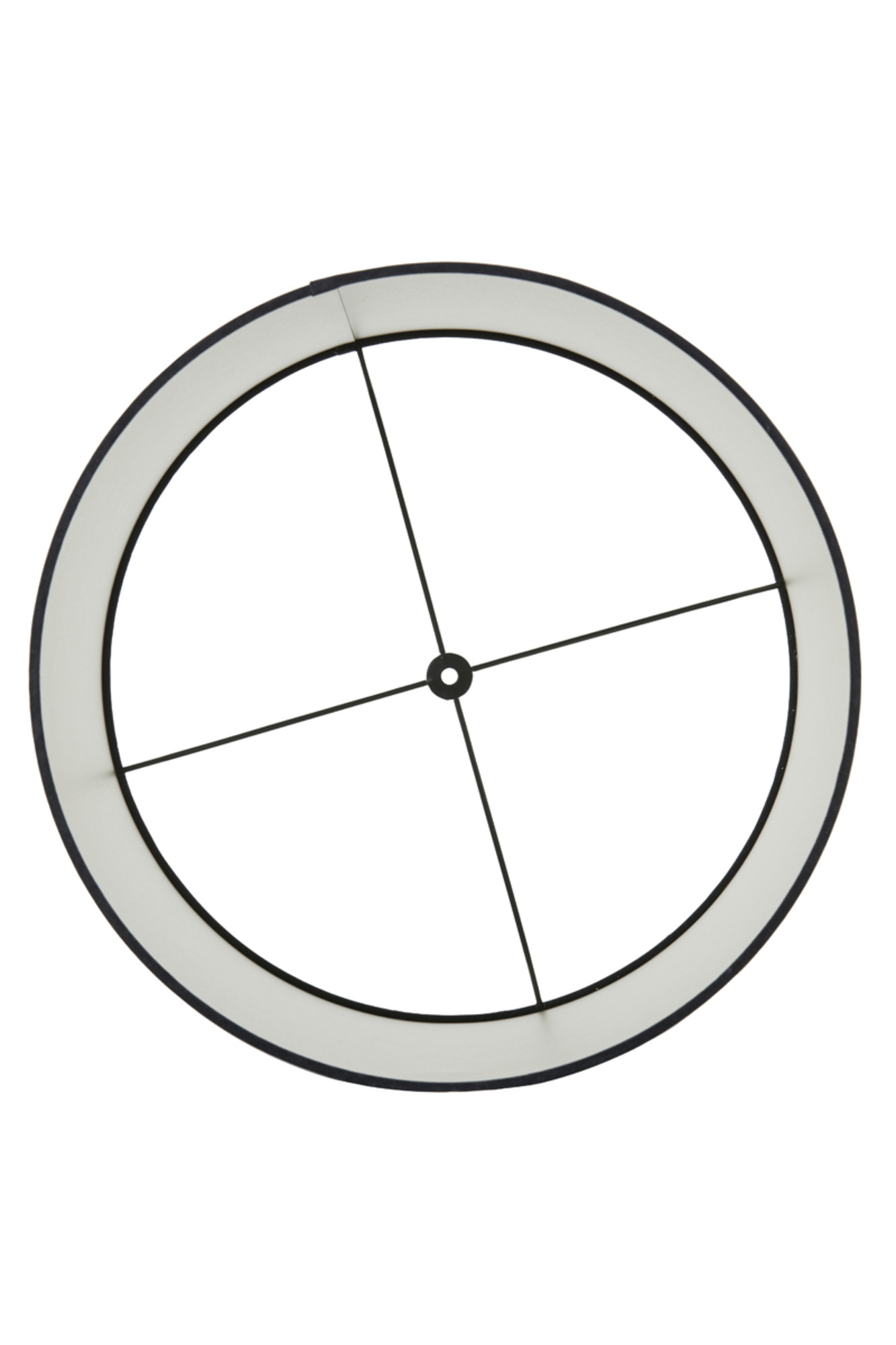 Originaler schwarzer zylindrischer Lampenschirm Light & Living Velours – Bild 4