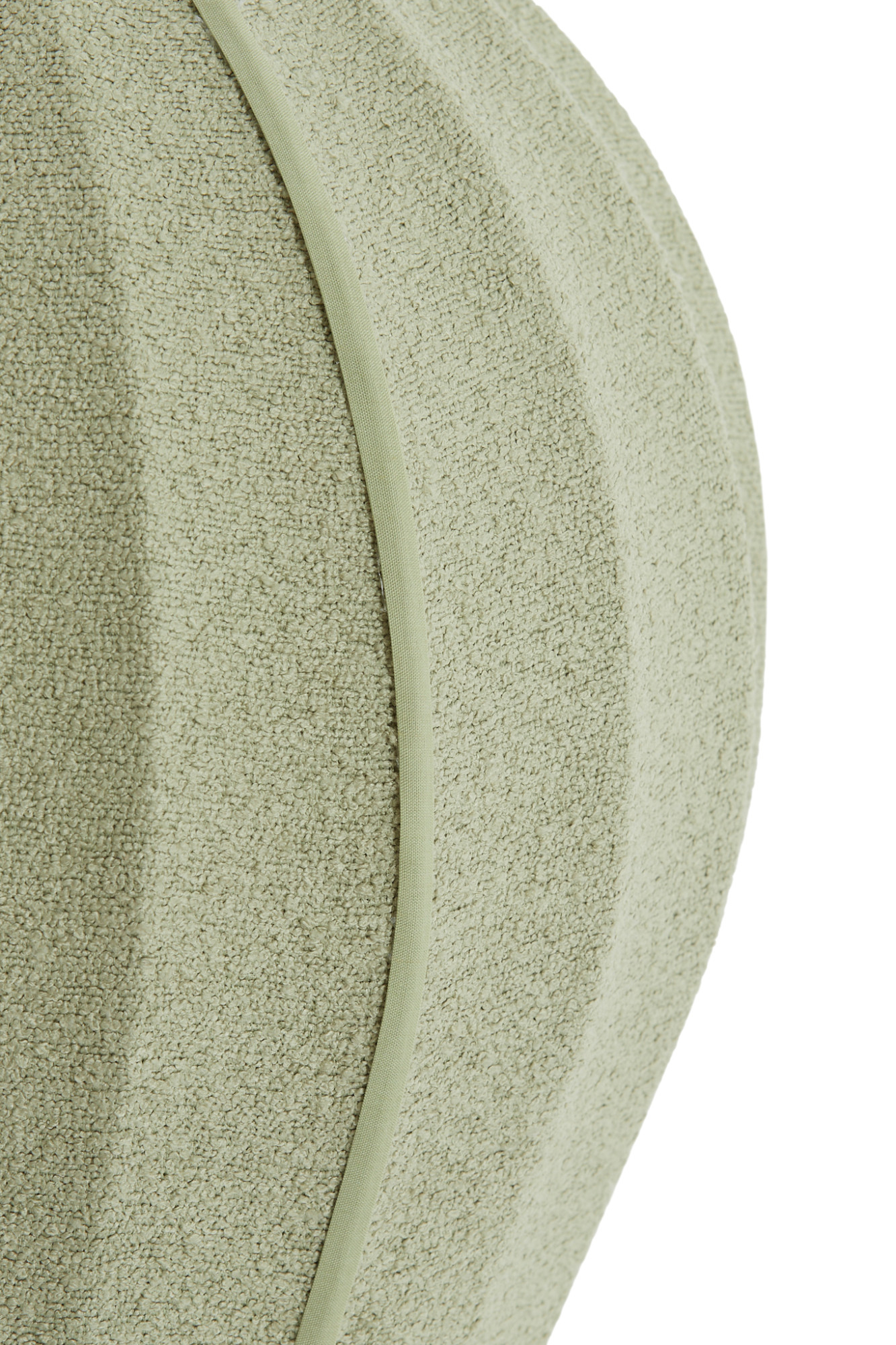 Ovale beigefarbene Stoff-Hängelampe Light & Living Zagori – Bild 5