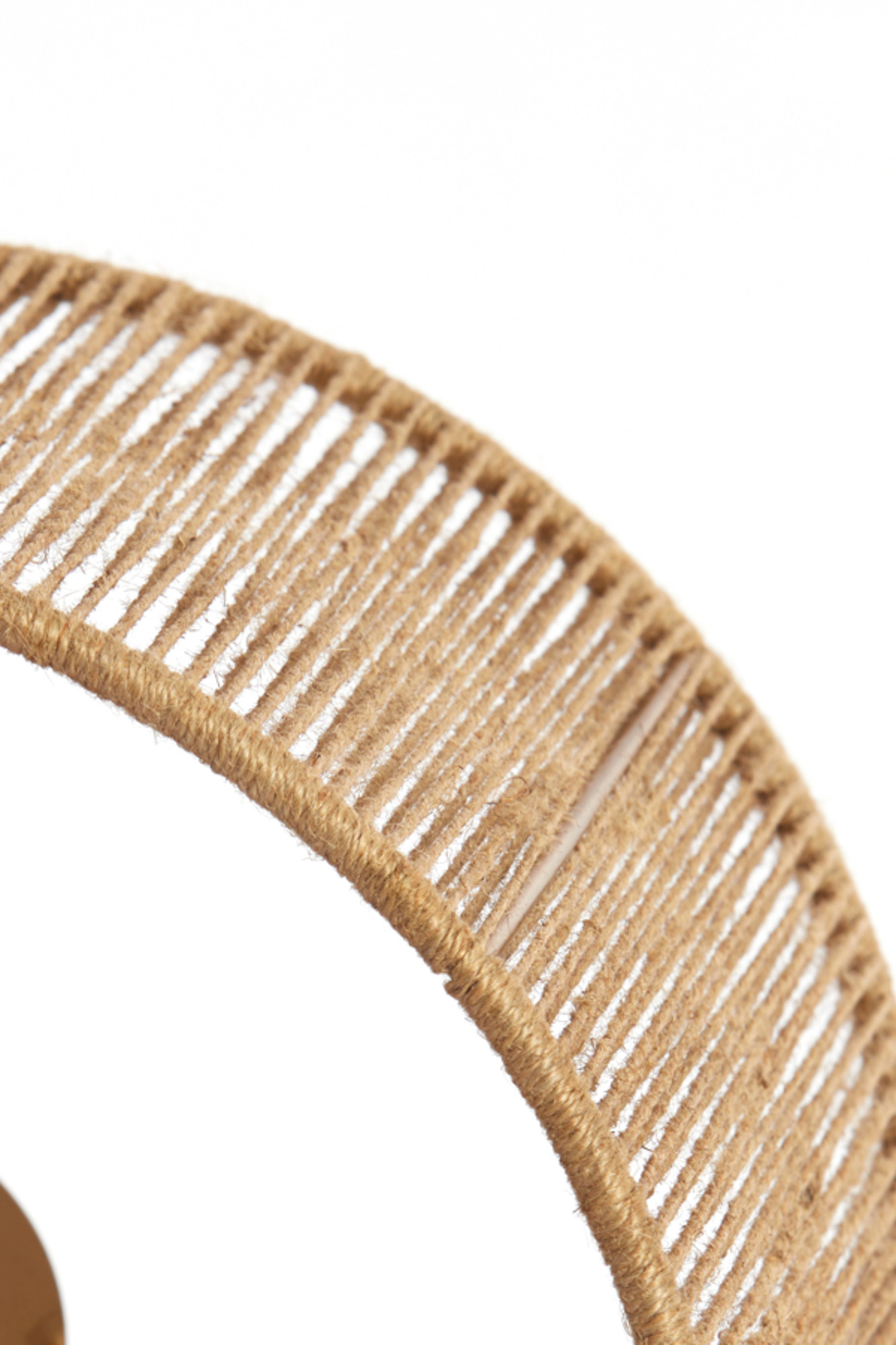 Rattan Lampenschirm zylindrische Form Light & Living Tossa – Bild 5