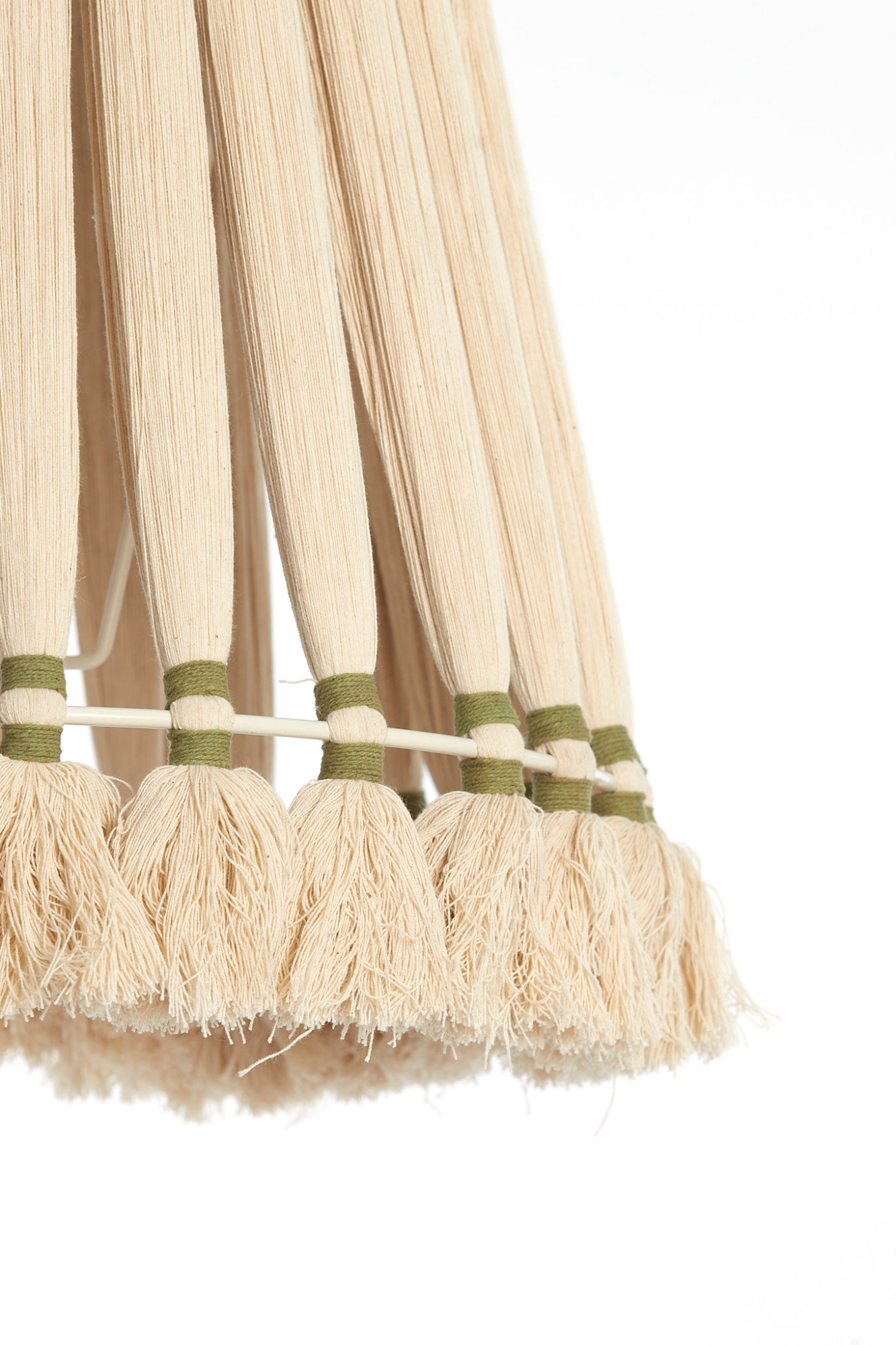 Beige Lampenschirm im Boho-Stil Light & Living Loa – Bild 3