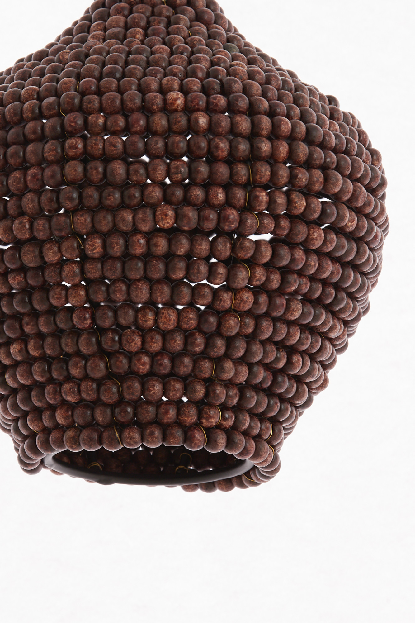 Dekorative Holzperlen-Hängelampe Light & Living Kalenga – Bild 3