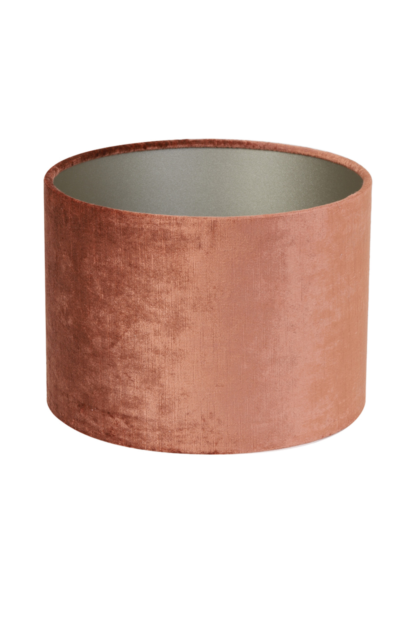 Rostfarbener Stoffschirm Light & Living Gemstone – Bild 3