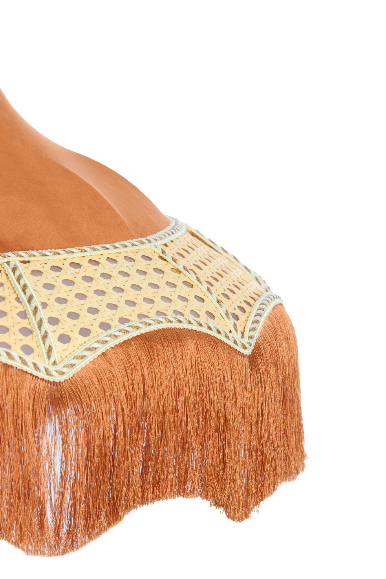 Fransen Lampenschirm im Retro-Stil Light & Living Mizia – Bild 3