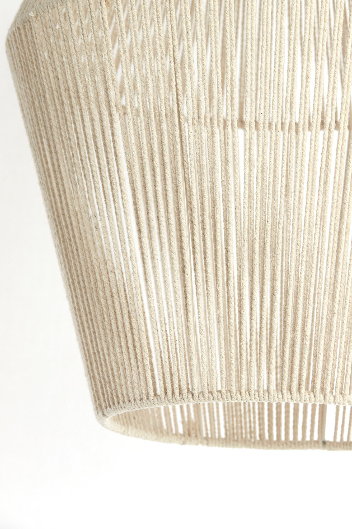 Naturfarbene Hängelampe mit Seildesign Light & Living Deya – Bild 7