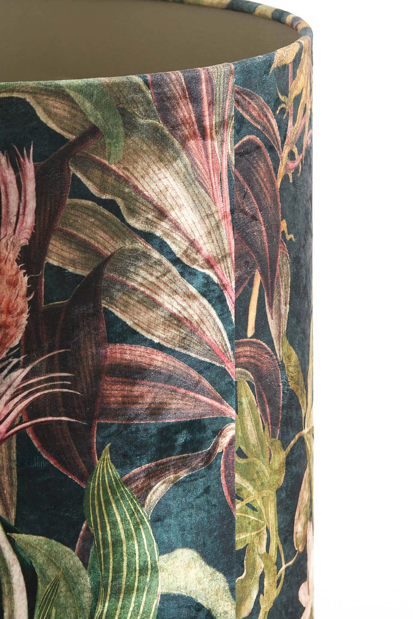 Blumenmuster Lampenschirm Zylinder Light & Living Passion – Bild 3