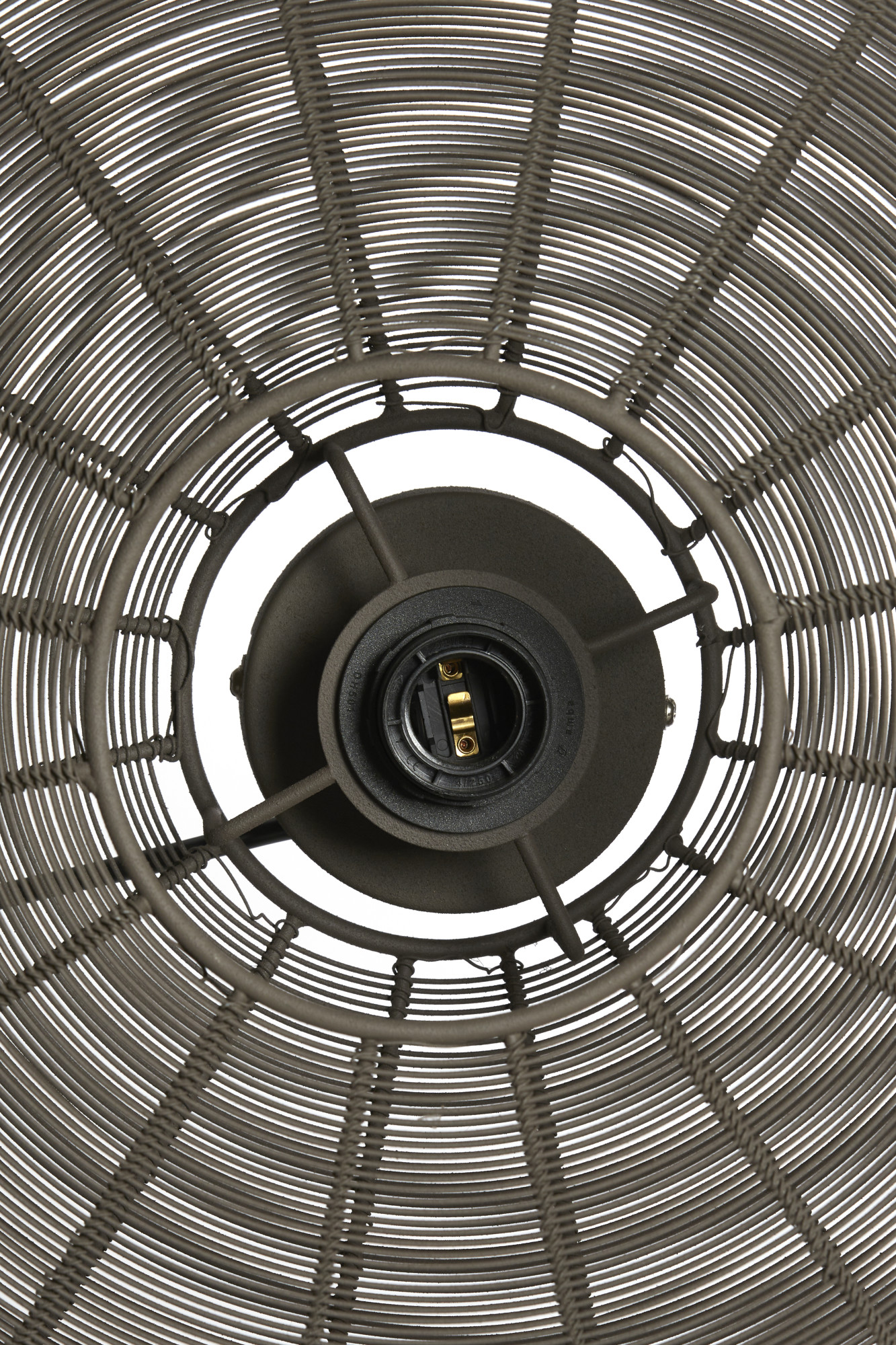 Ovale Deckenleuchte schwarz mit modernem Look Light & Living Bahala – B. 51 cm – Bild 5