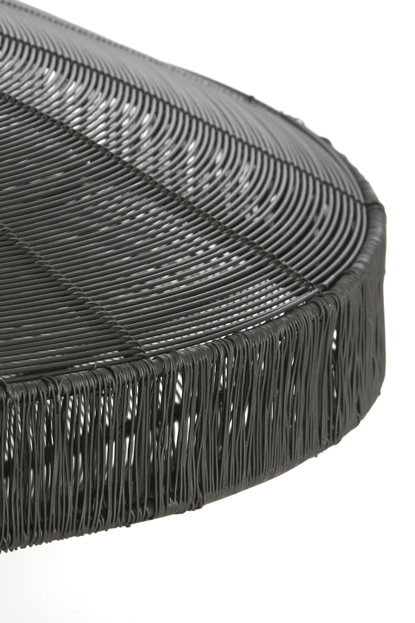 Schwarze Deckenleuchte mit Flechtstruktur Light & Living Bahala – B. 51 cm – Bild 6