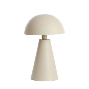 Beige Tischlampe im modernen Stil Light & Living Surrina