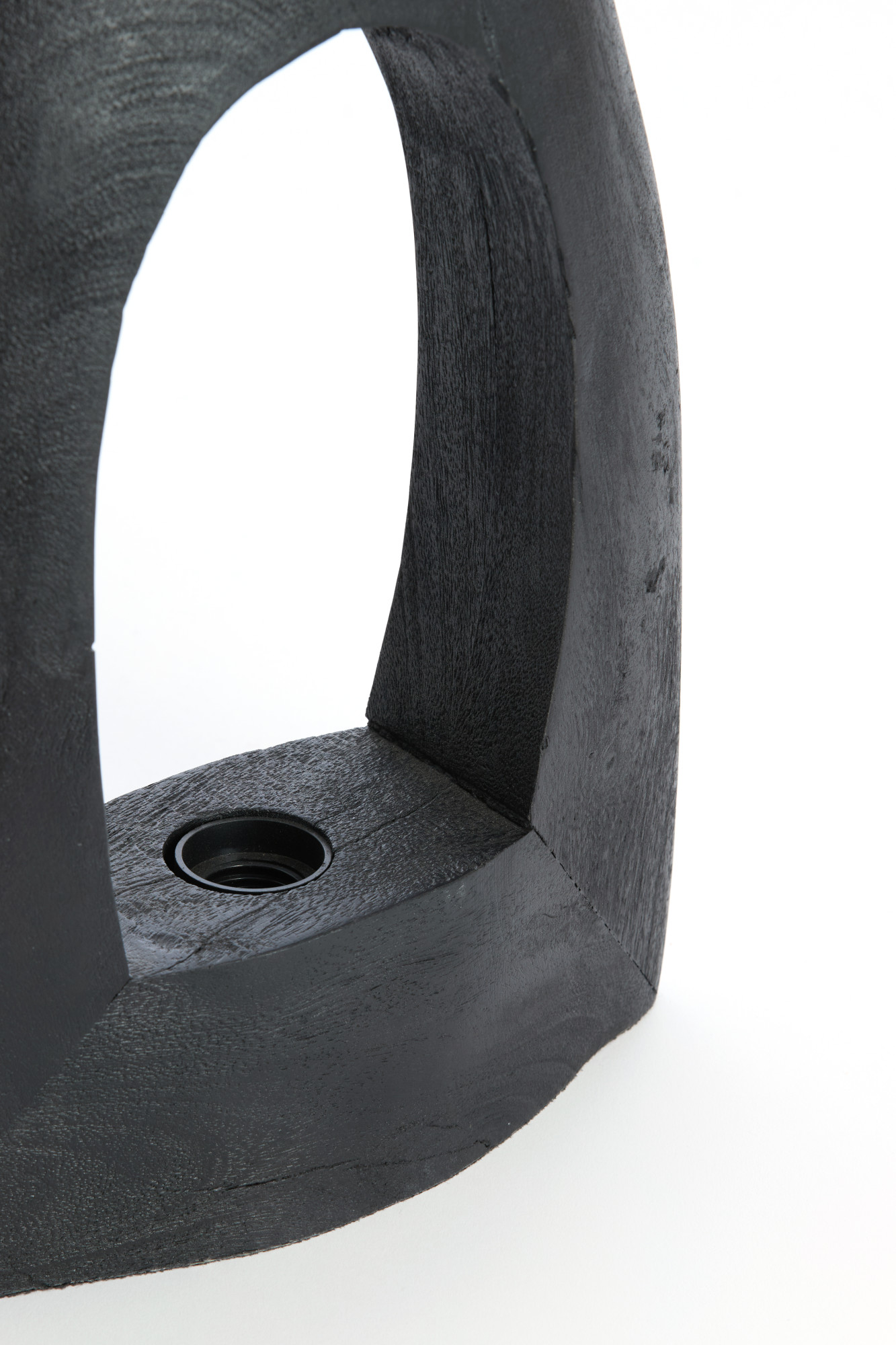 Schwarze Tischlampe Fuß skulptural Light & Living Carini – Bild 5