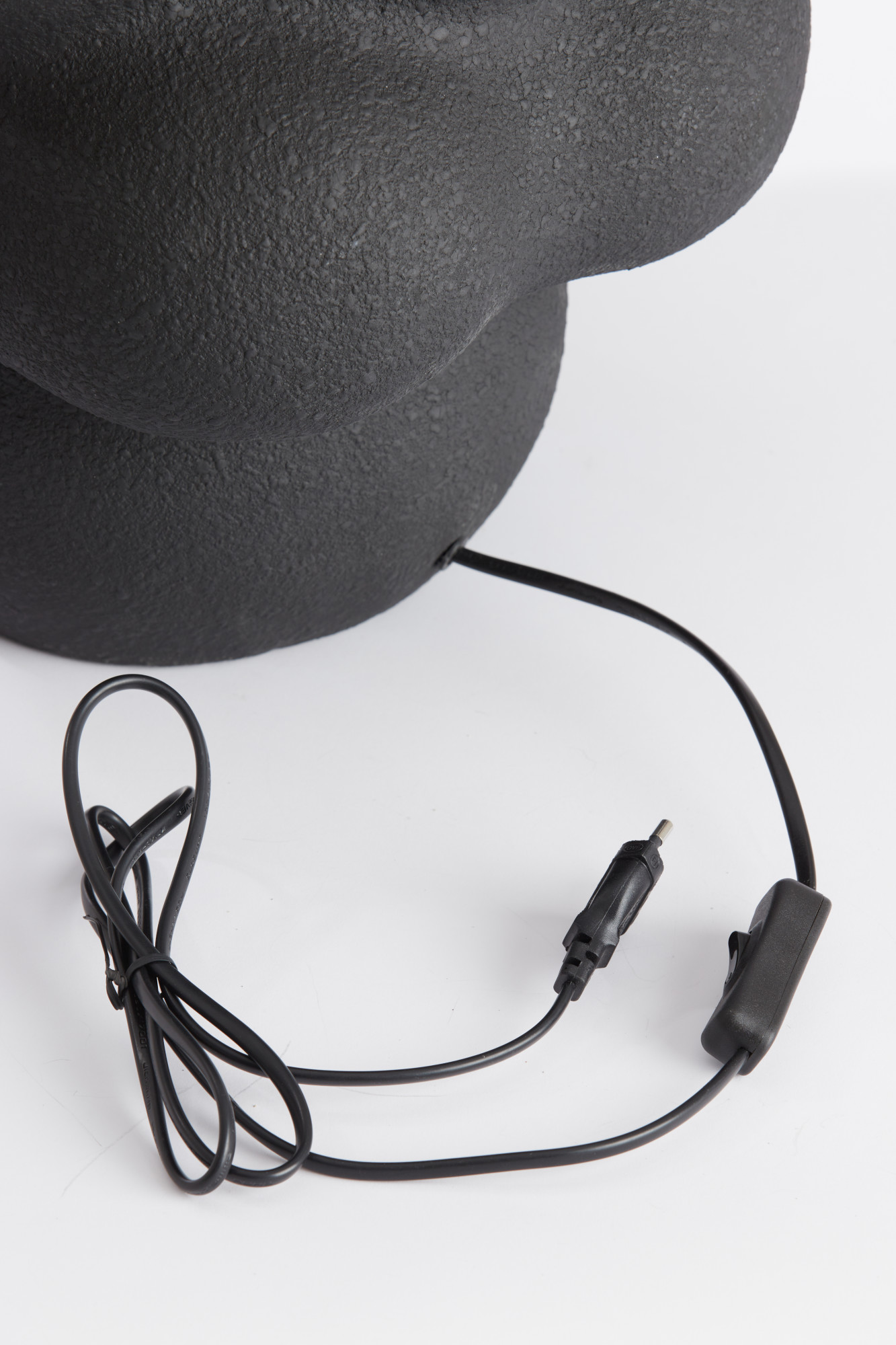 Moderne schwarze Tischlampenbasis Light & Living Carilo – Bild 5