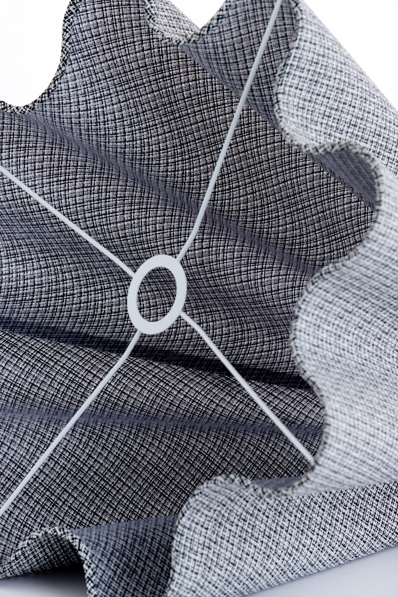 Stoffschirm Lampendesign kariert Light & Living Bezaha – Bild 6