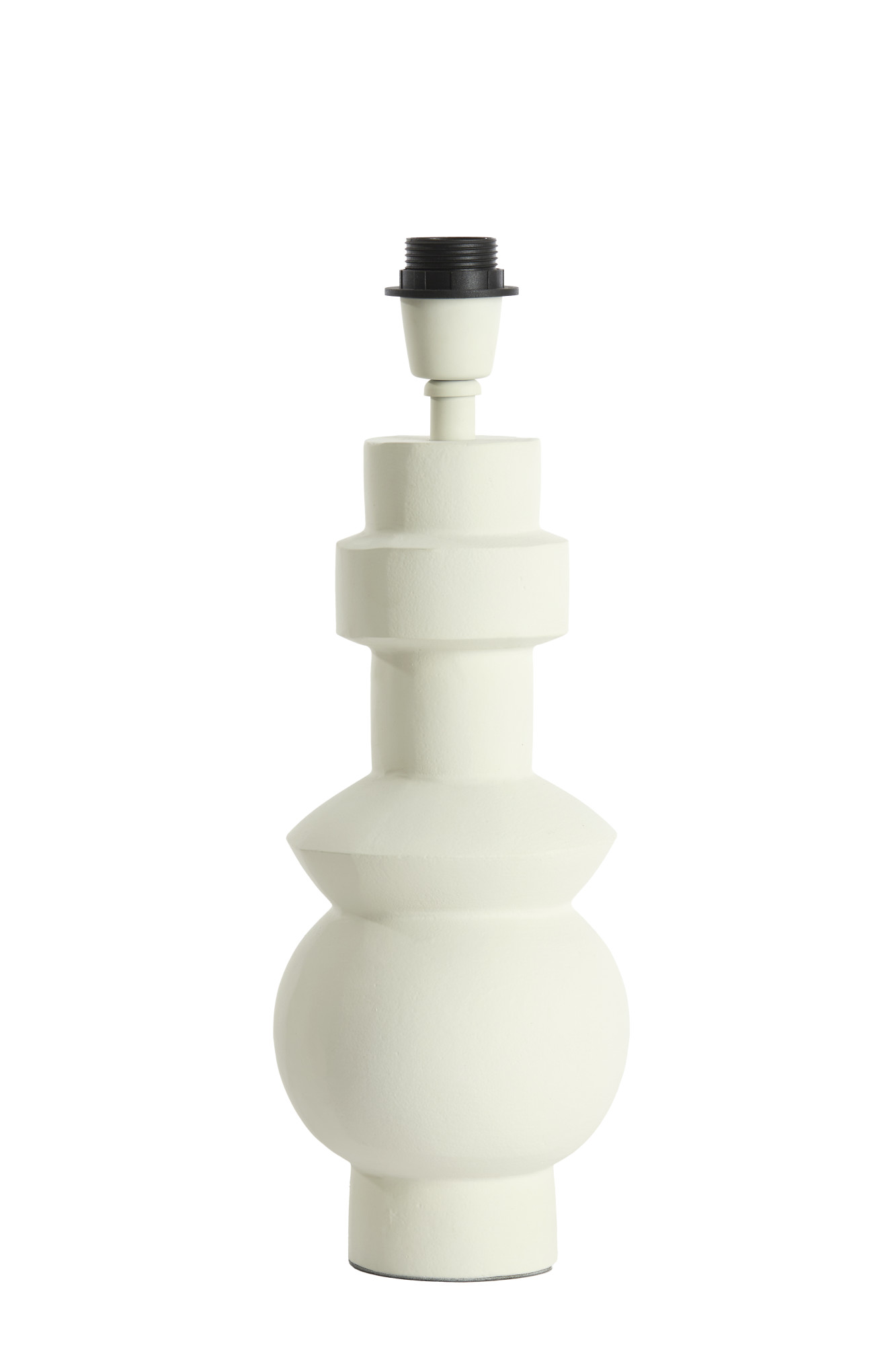 Weiße Lampenfuß geometrisches Design Light & Living Esino – Bild 2