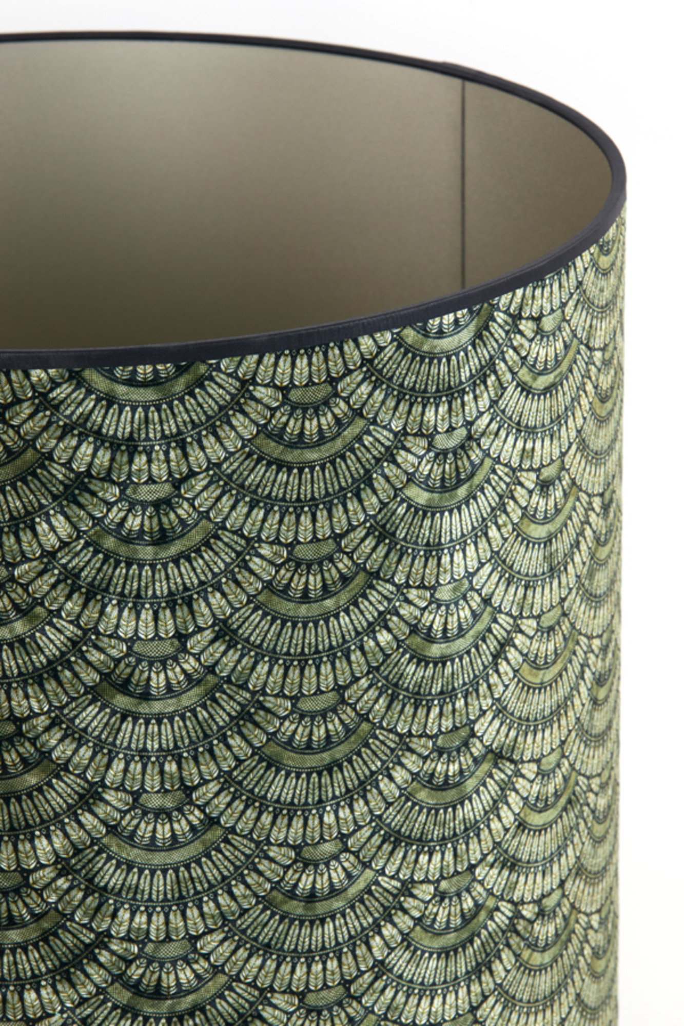Originale grüne Lampenschirm mit Muster Light & Living Chica – Bild 6
