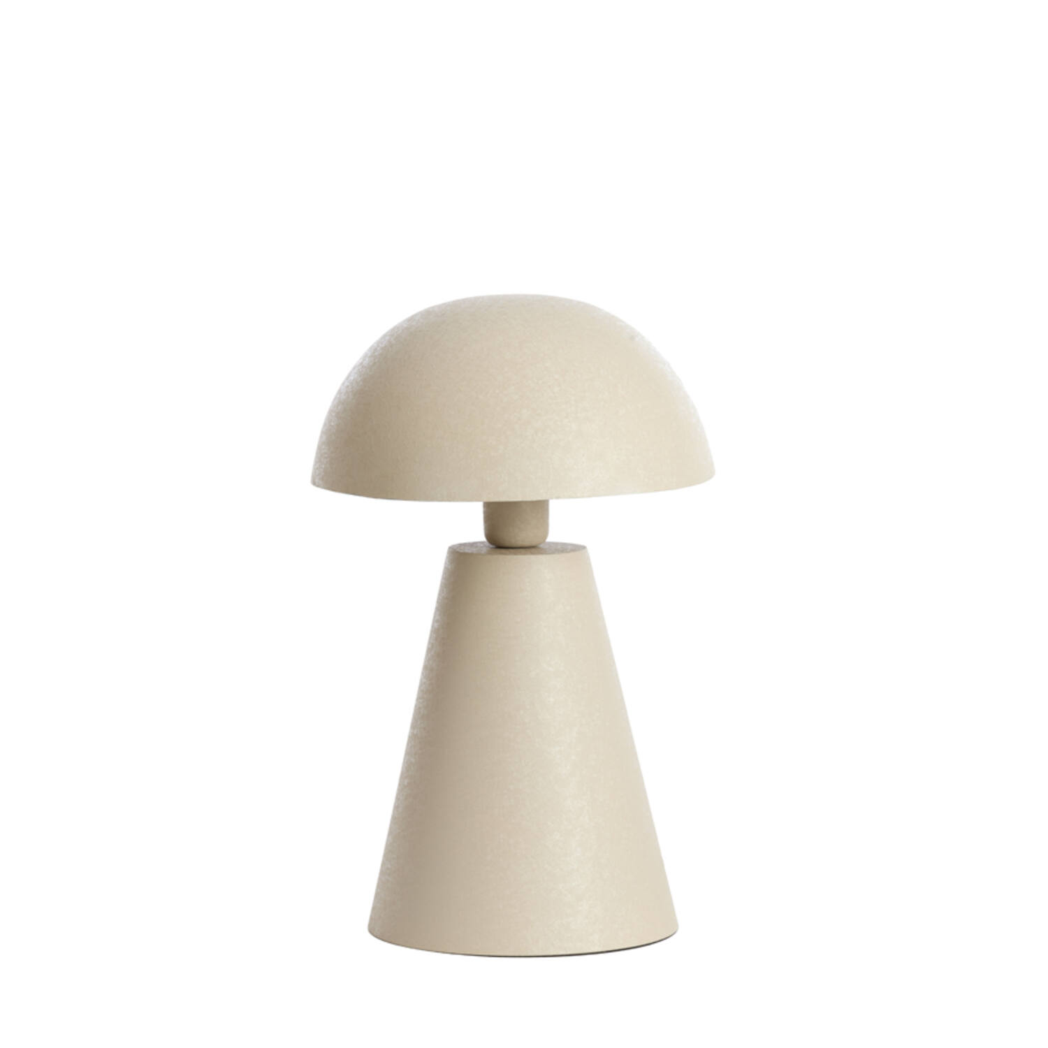 Moderne beige Tischlampe Light & Living Surrina