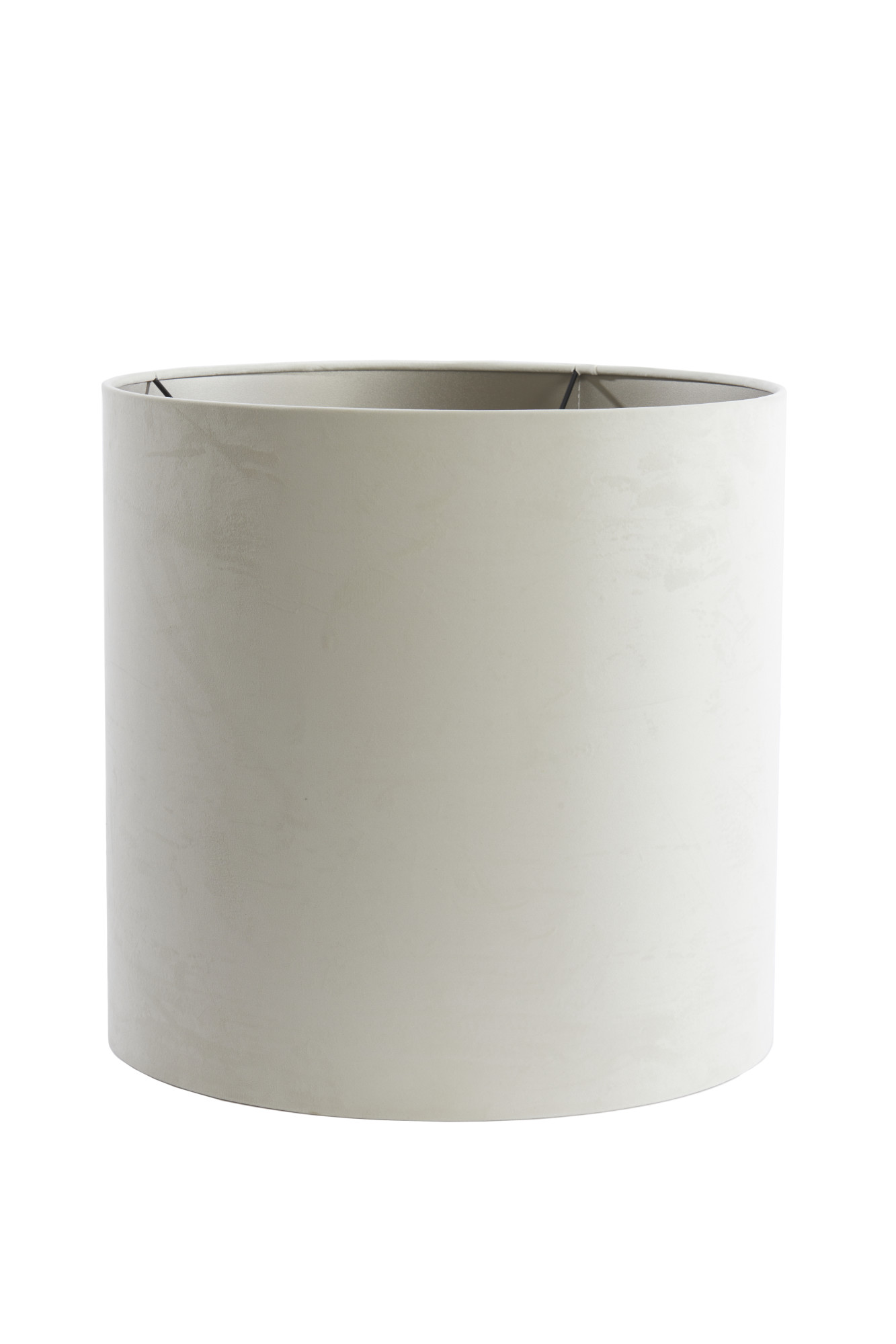 Beige Zylinderschirm Light & Living Velours – Bild 2