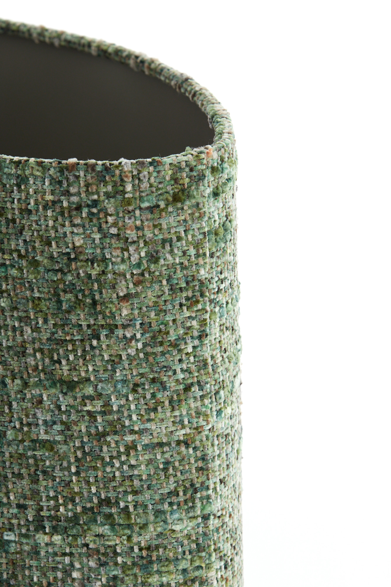 Grüner Stoff Lampenschirm im Zylinderstil Light & Living Osire – Bild 5