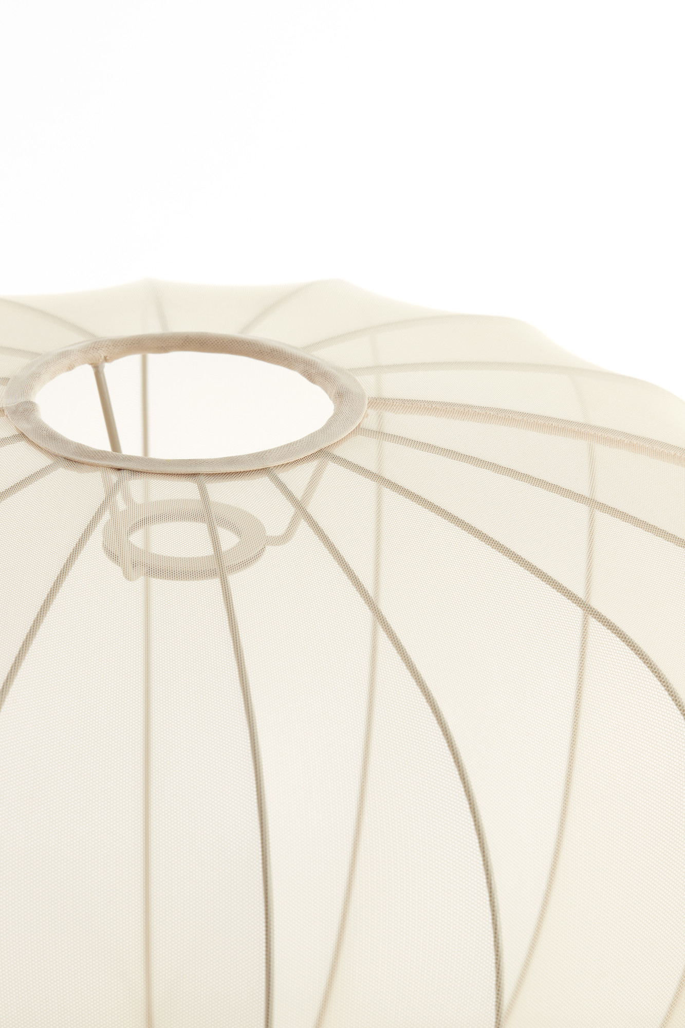 Beige Lampenschirm ovale Form Light & Living Plumeria – Bild 4