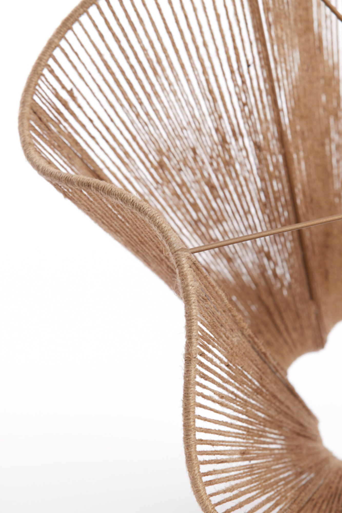 Rattan-Abdeckung in Naturfarbe Light & Living Fodara – Bild 7