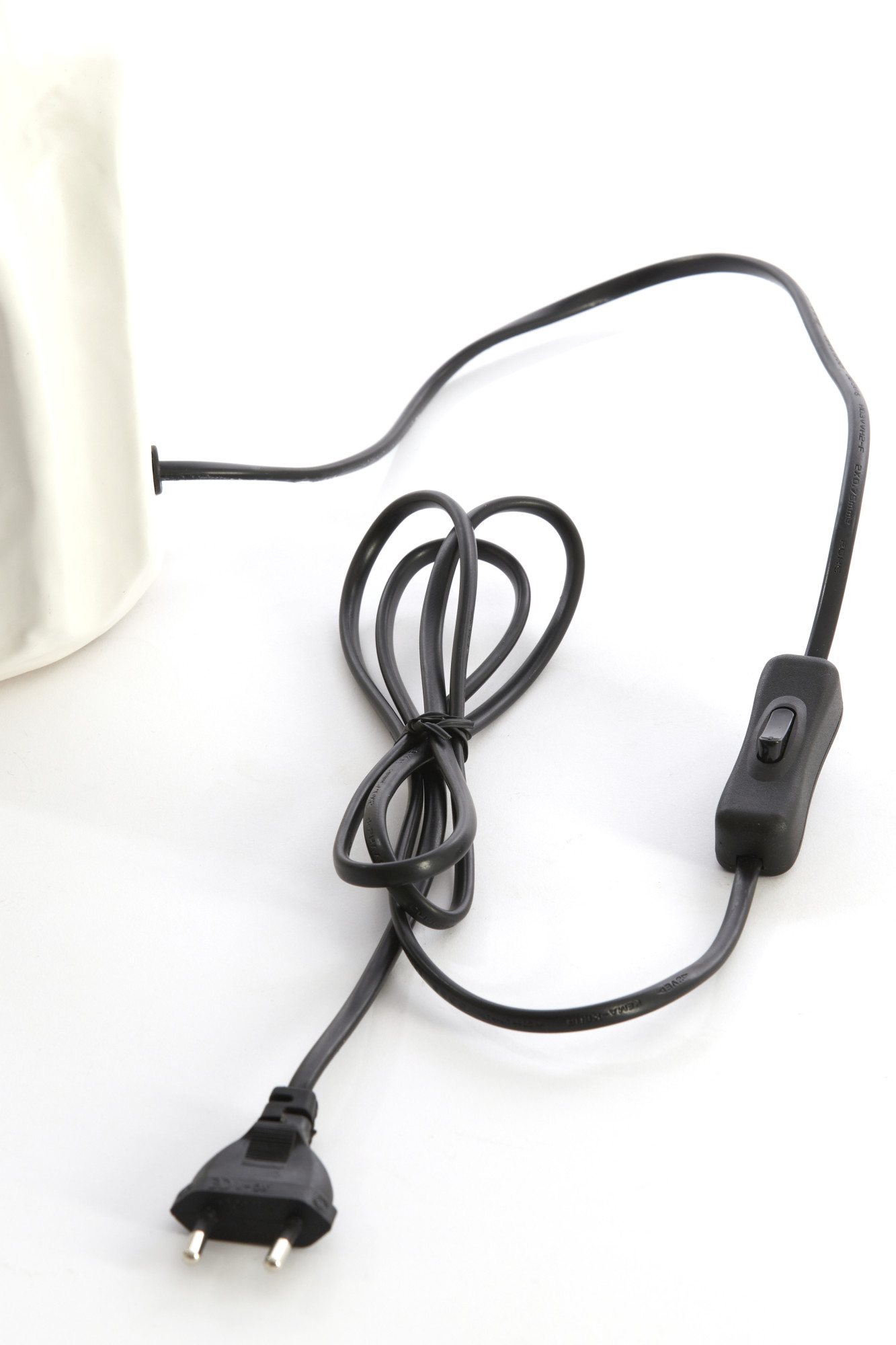 Keramischer Lampenfuß weiß Light & Living Amade – Bild 6