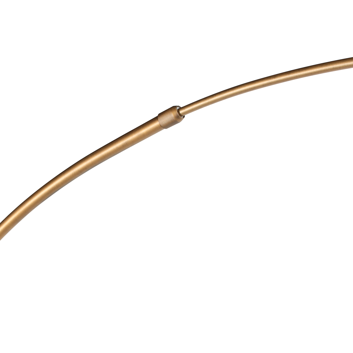 Bogenlampe Bronze mit naturfarbener Kappe Steinhauer Sparkled Light – Bild 11