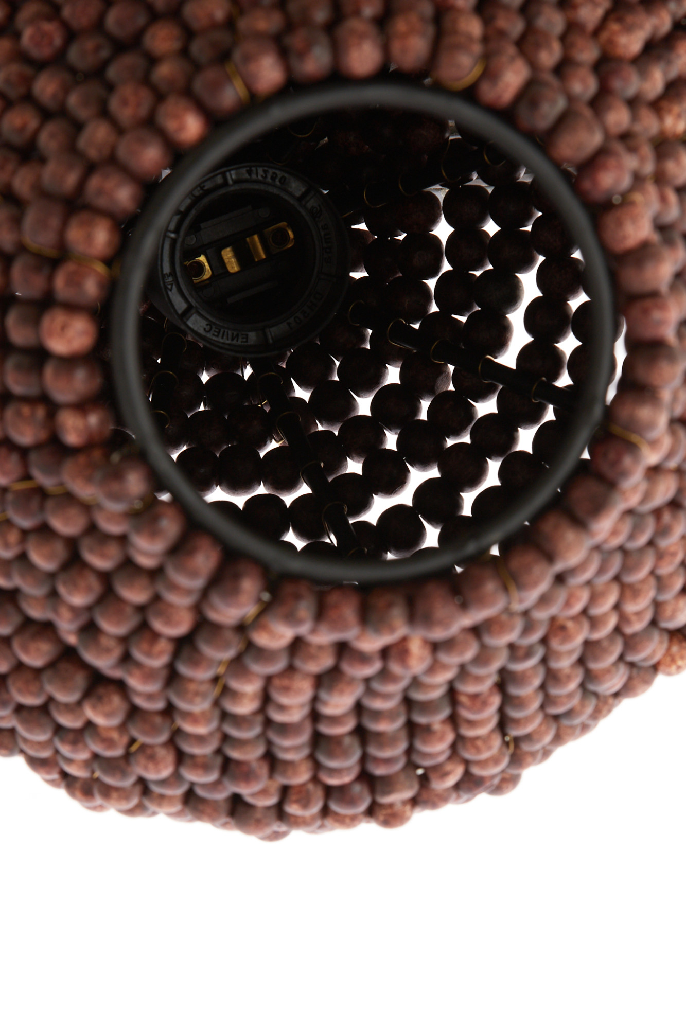 Dekorative Holzperlen-Hängelampe Light & Living Kalenga – Bild 6