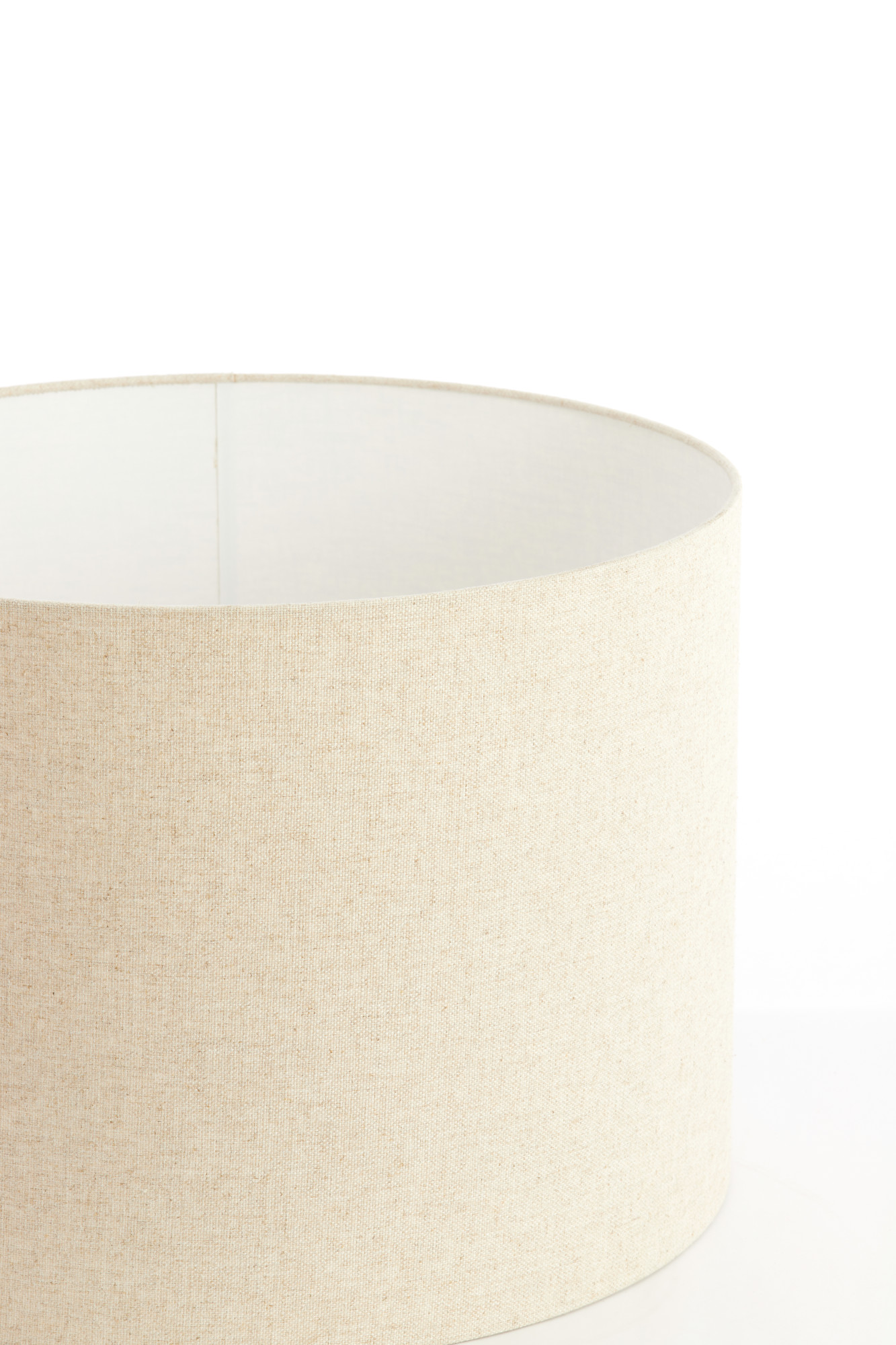 Leinen Lampenschirm zylindrisch Light & Living Livigno – Bild 5