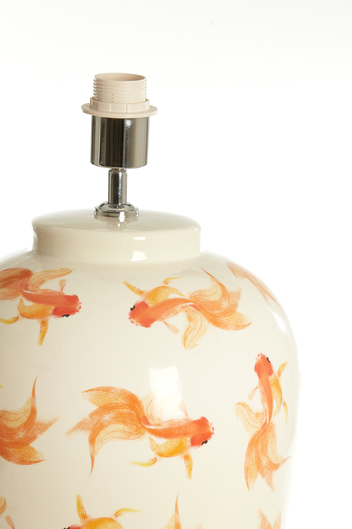 Keramischer Lampenfuß mit Fischen Light & Living Fish – Bild 3