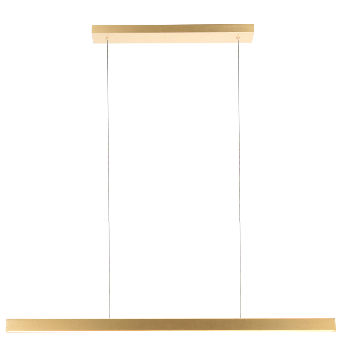 Goldene Design-Esstischlampe mit Up- & Downlight Mexlite BrightLine – Bild 6