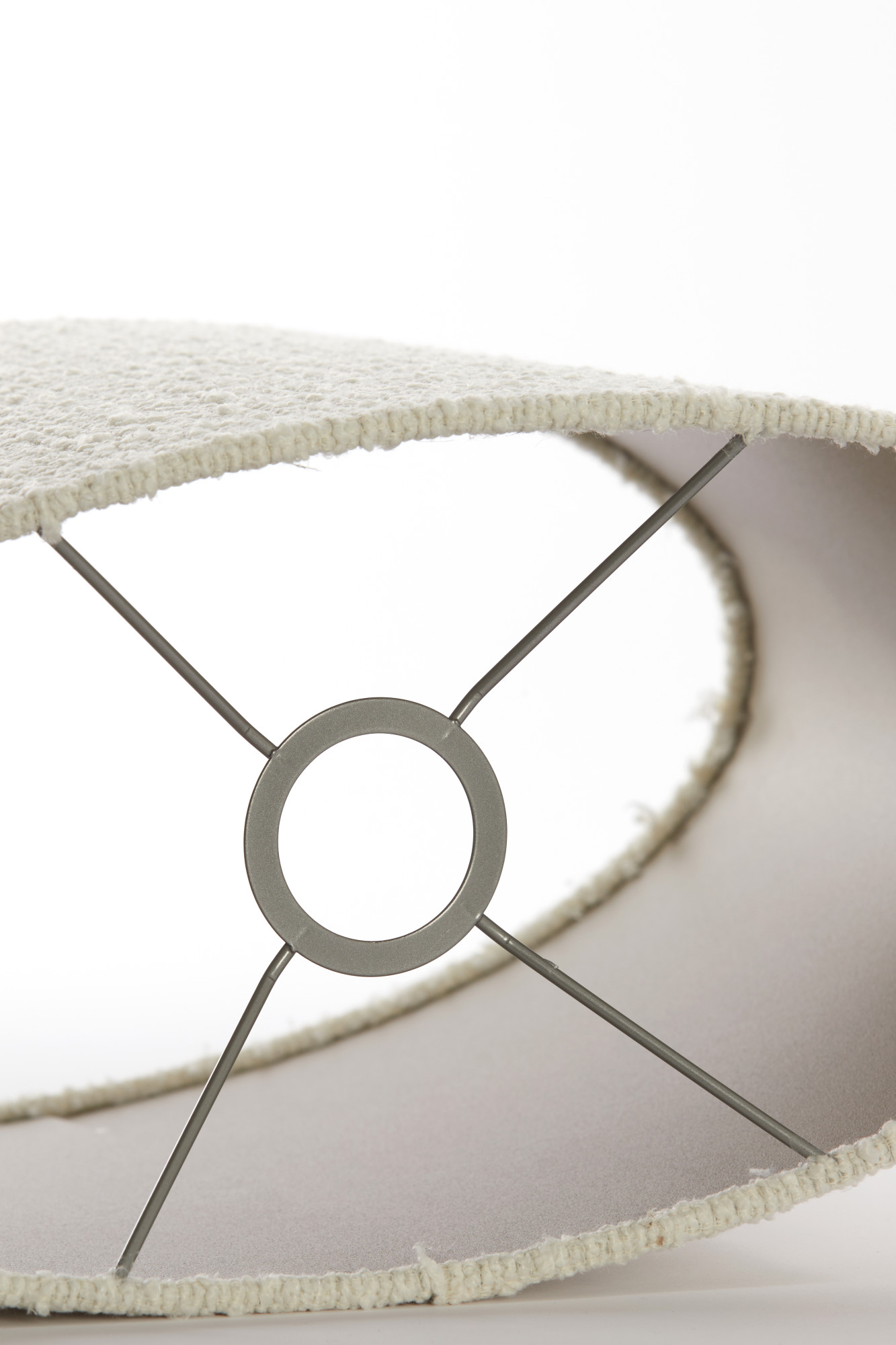 Zylindrische Stoffschirm in Beigefarbe Light & Living Bolero – Bild 5