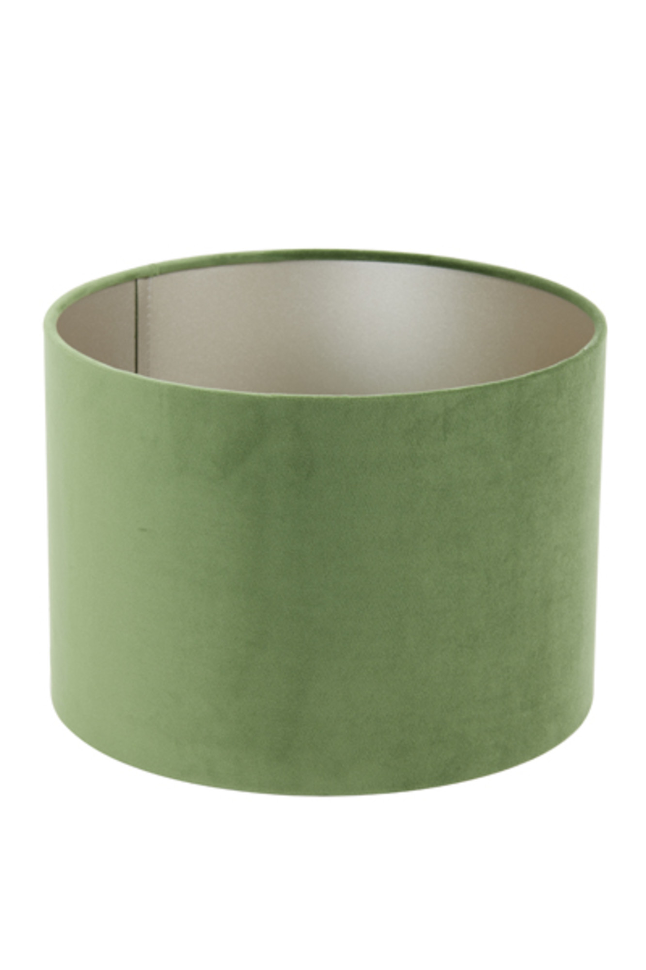 Zylindrische grüne Lampenschirm Light & Living Velours – Bild 3