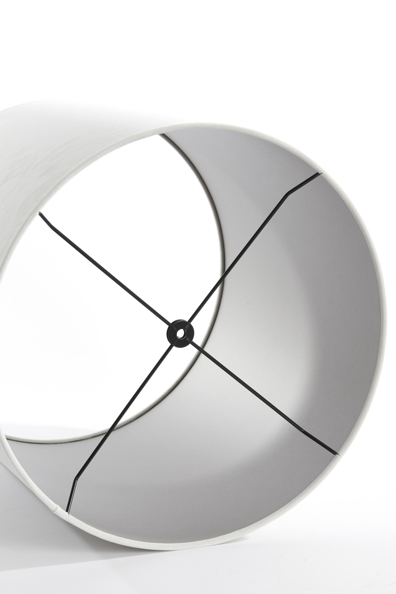 Beige Zylinderschirm Light & Living Velours – Bild 7