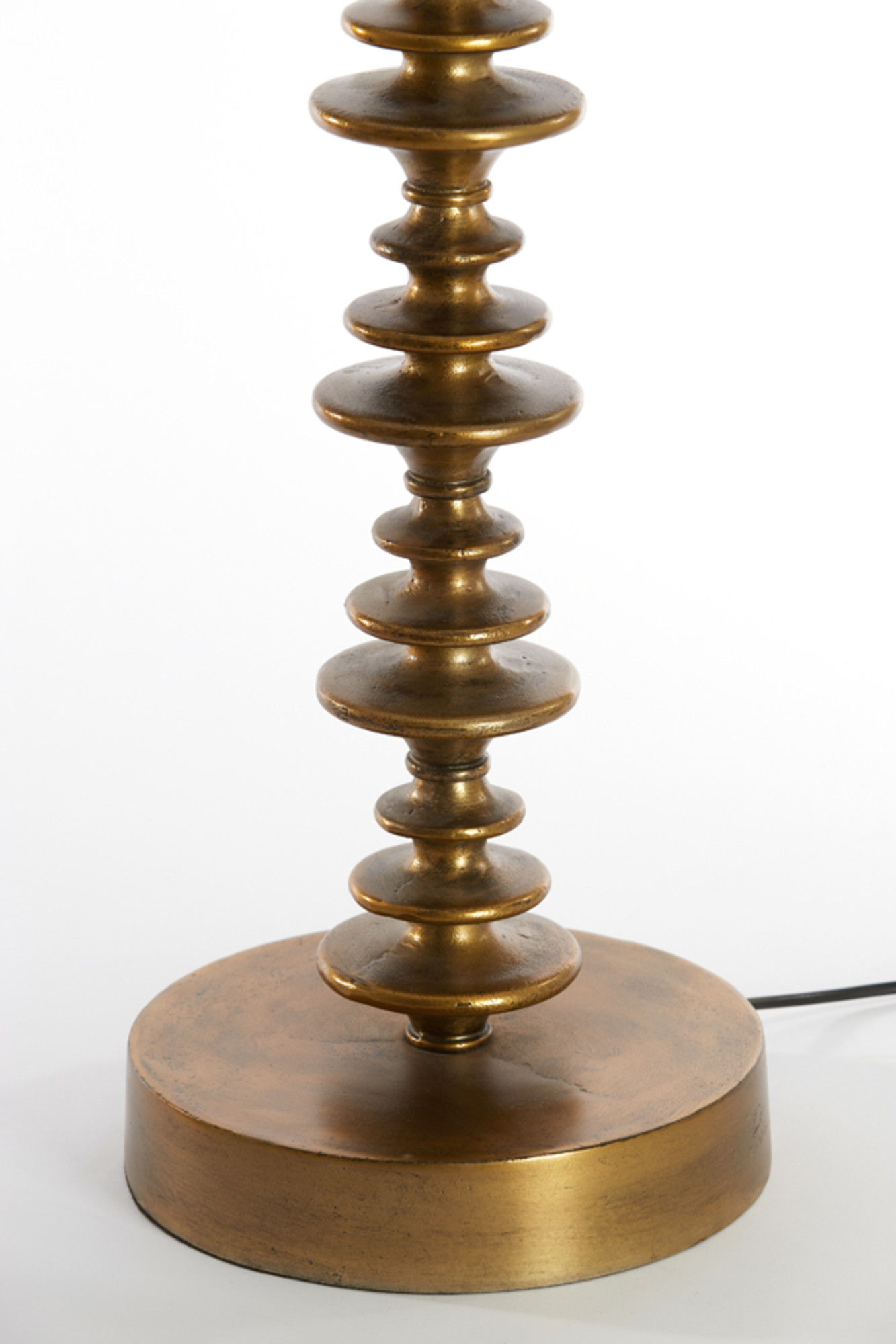 Lange braune moderne Lampenfuß Light & Living Stevie – Bild 6