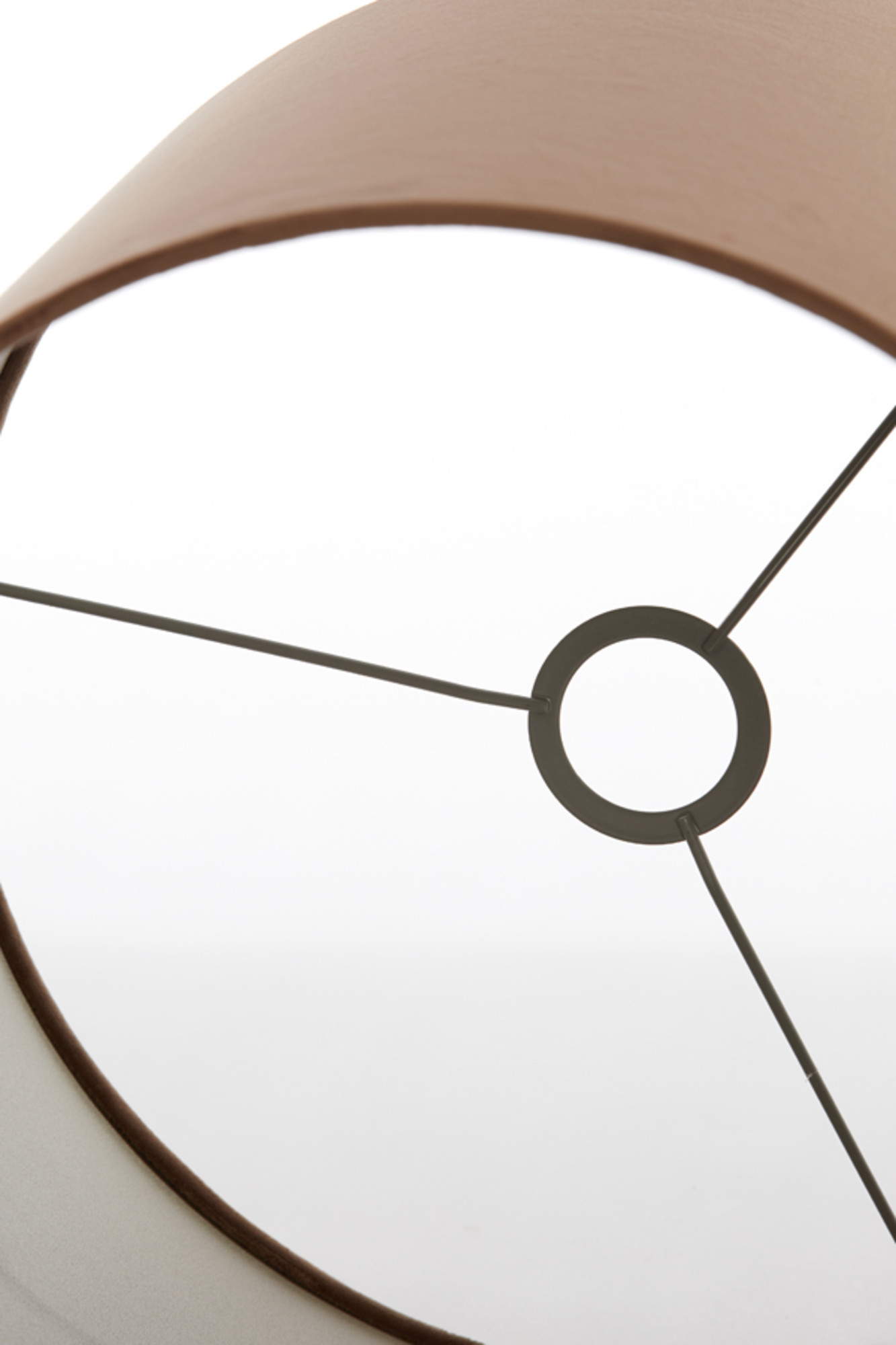 Velours lampenschirm braun zylindrisch Light & Living Velours – Bild 9