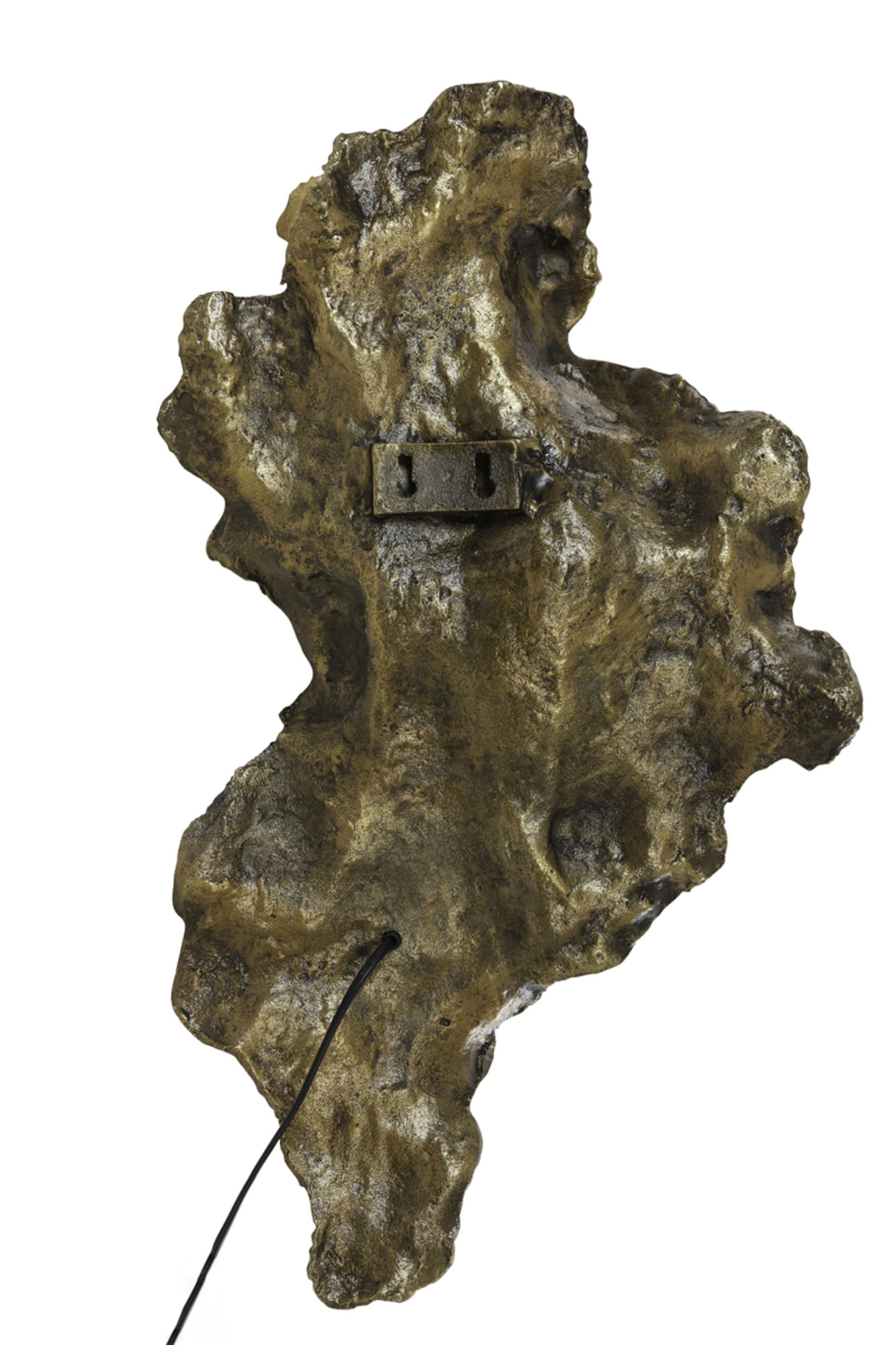 Skulpturale Wandleuchte gold patiniert Light & Living Sidomi – Bild 4