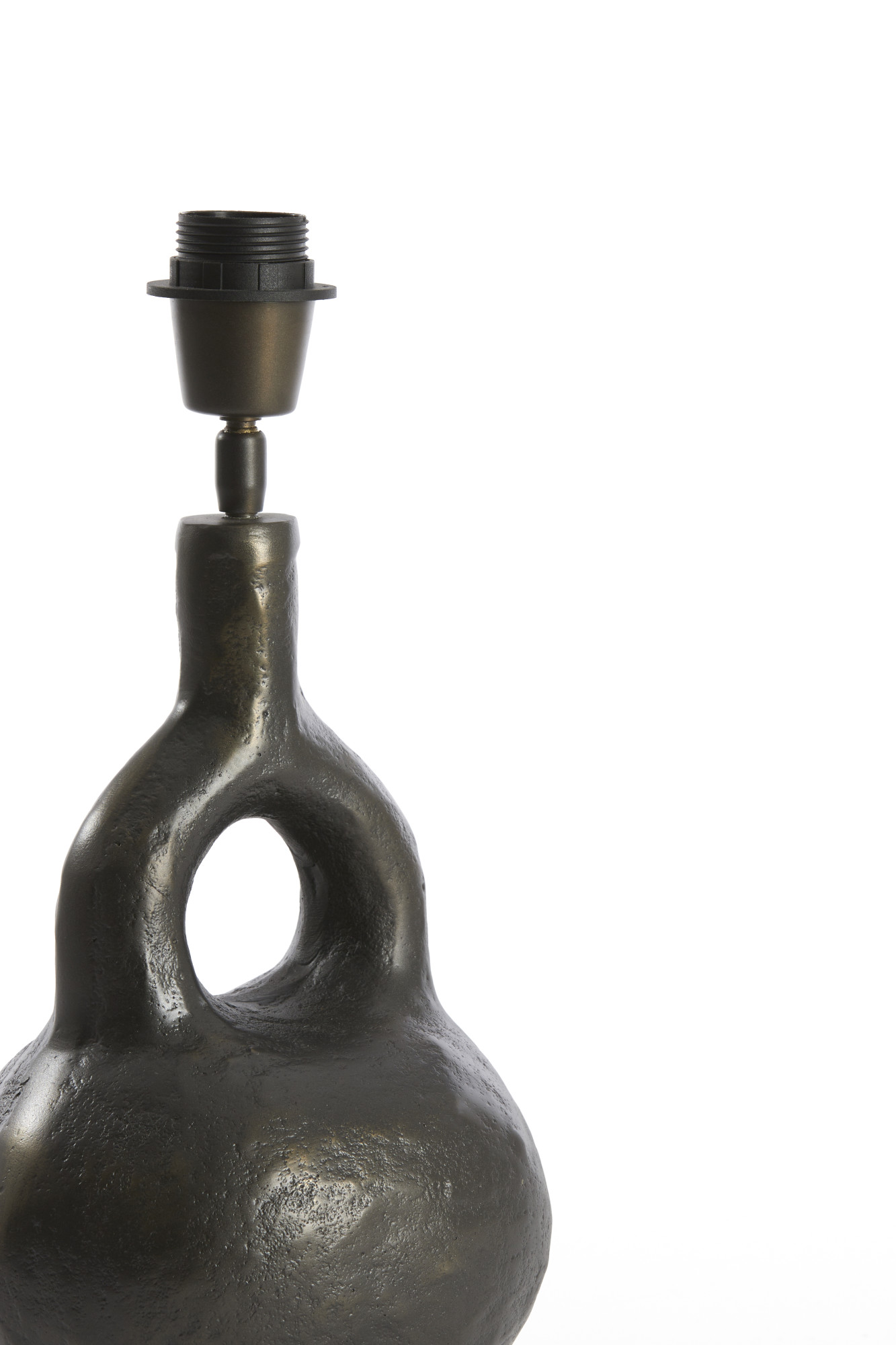 Antiker schwarzer Lampenfuß Light & Living Imola – Bild 6