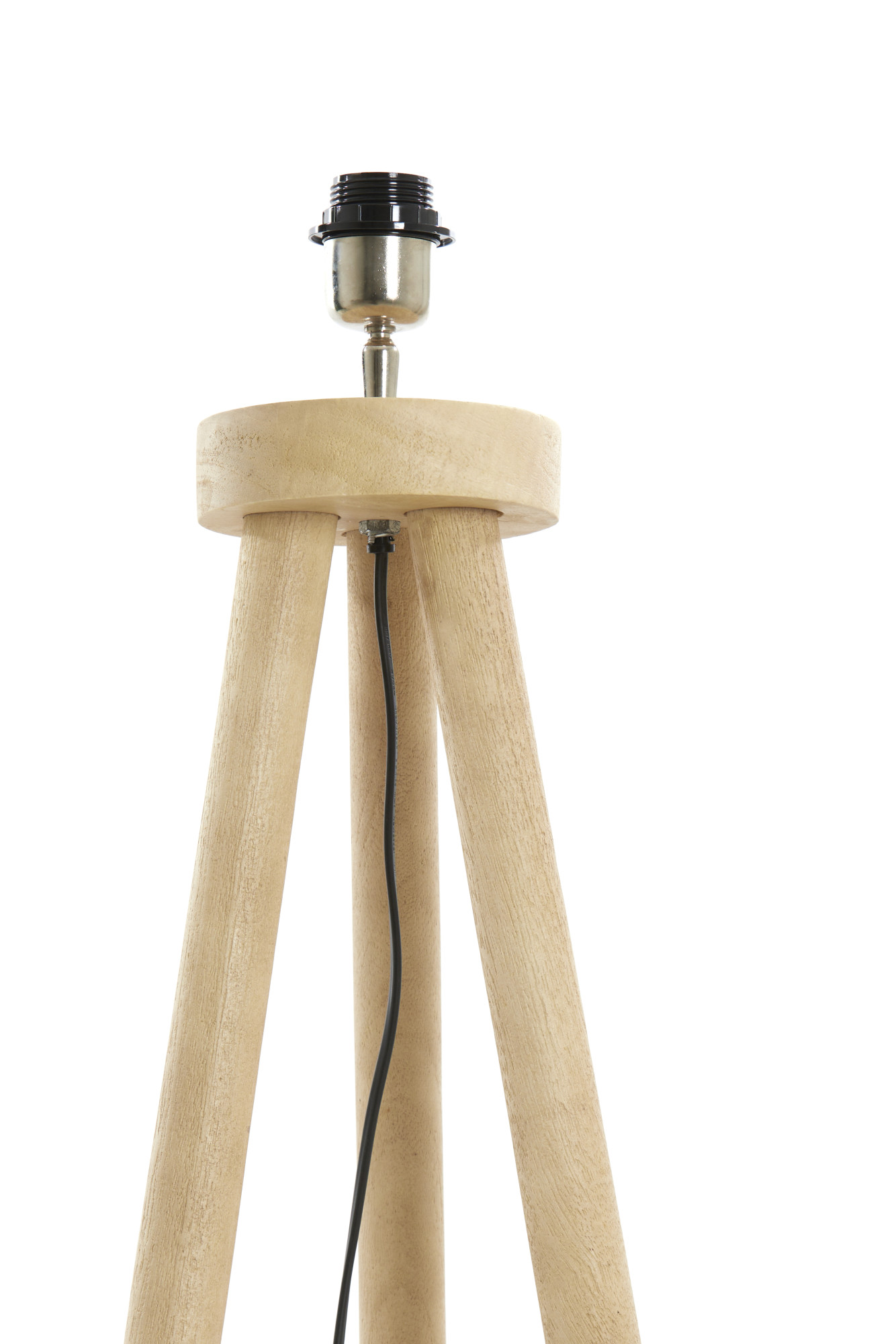 Dreifuß Holzlampenfuß Light & Living Ilias – Bild 7
