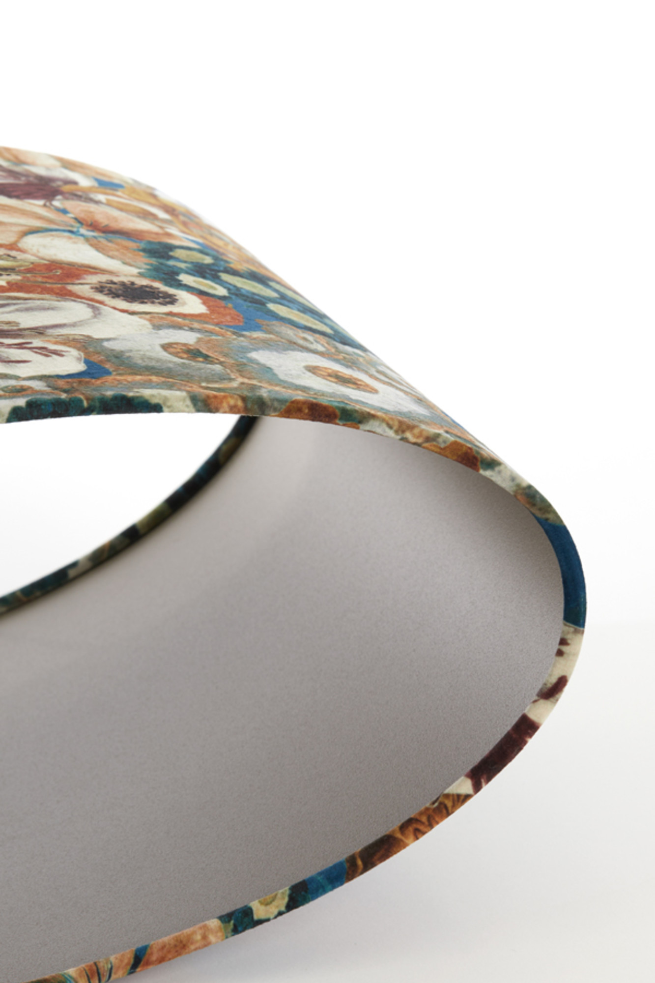 Lampenschirm Blumenmuster blau Light & Living Bloom – Bild 7